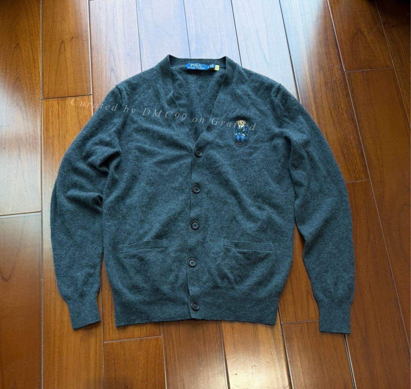 Polo Ralph Lauren Ralph Lauren Bear Wool Cardigan Size US M / EU 48-50 / 2 - 1 Thumbnail