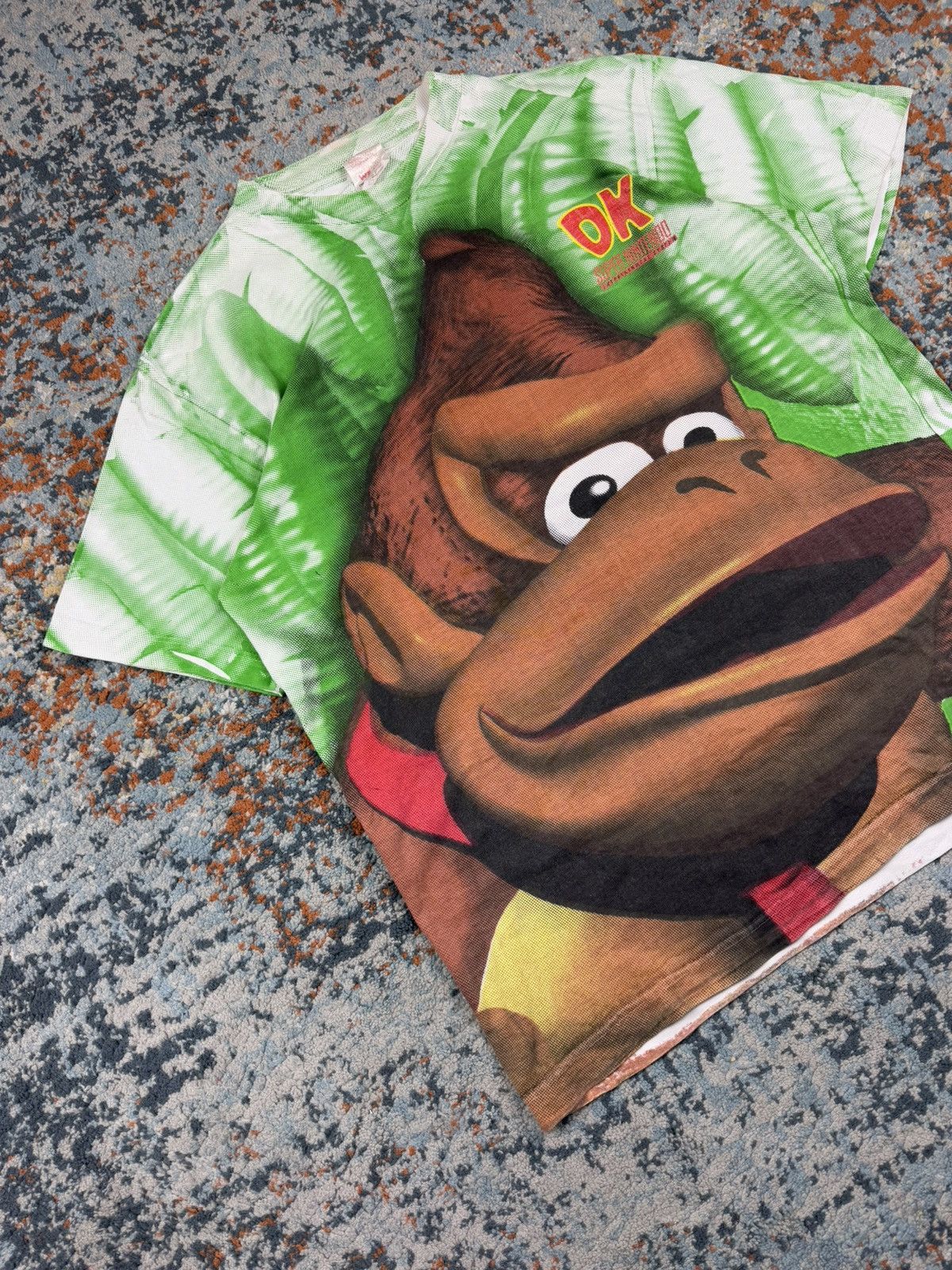 Nintendo × Vintage Vintage 1994 Donkey Kong Country all over print graphic tee Size US XL / EU 56 / 4 - 3 Thumbnail