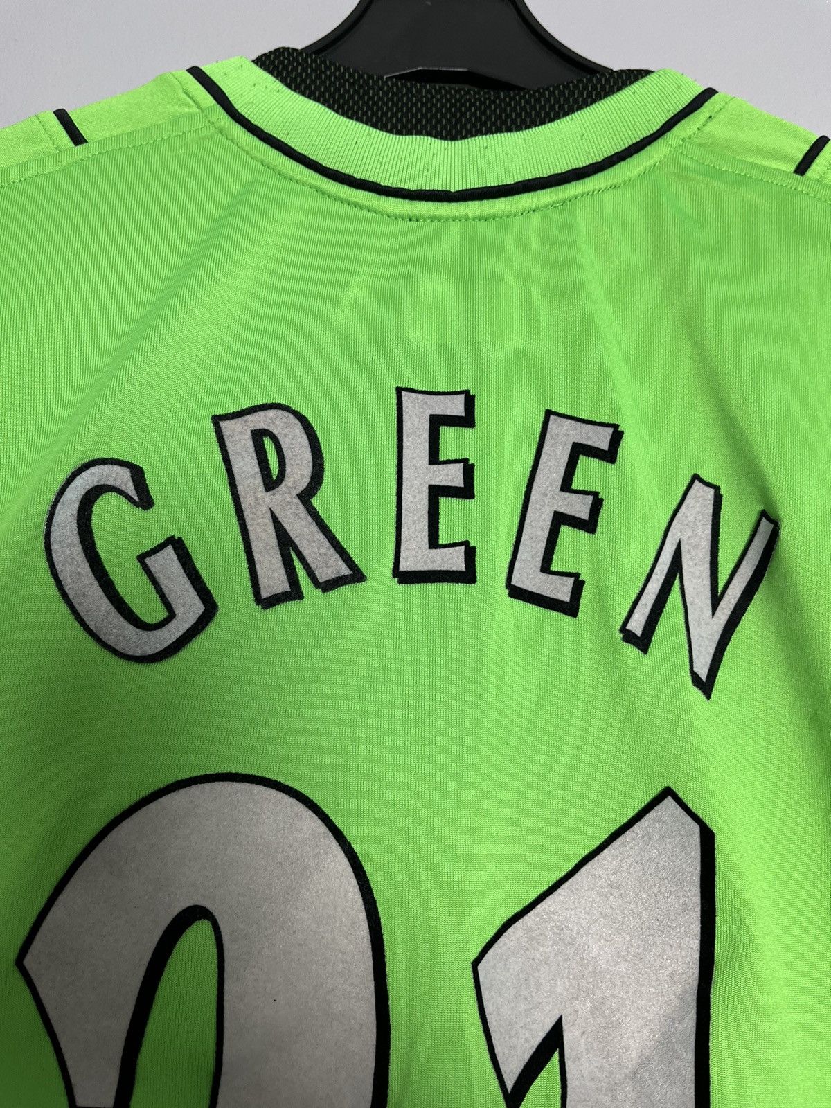 Reebok Green West Ham United longsleeve soccer jersey Size US XS / EU 42 / 0 - 9 Thumbnail