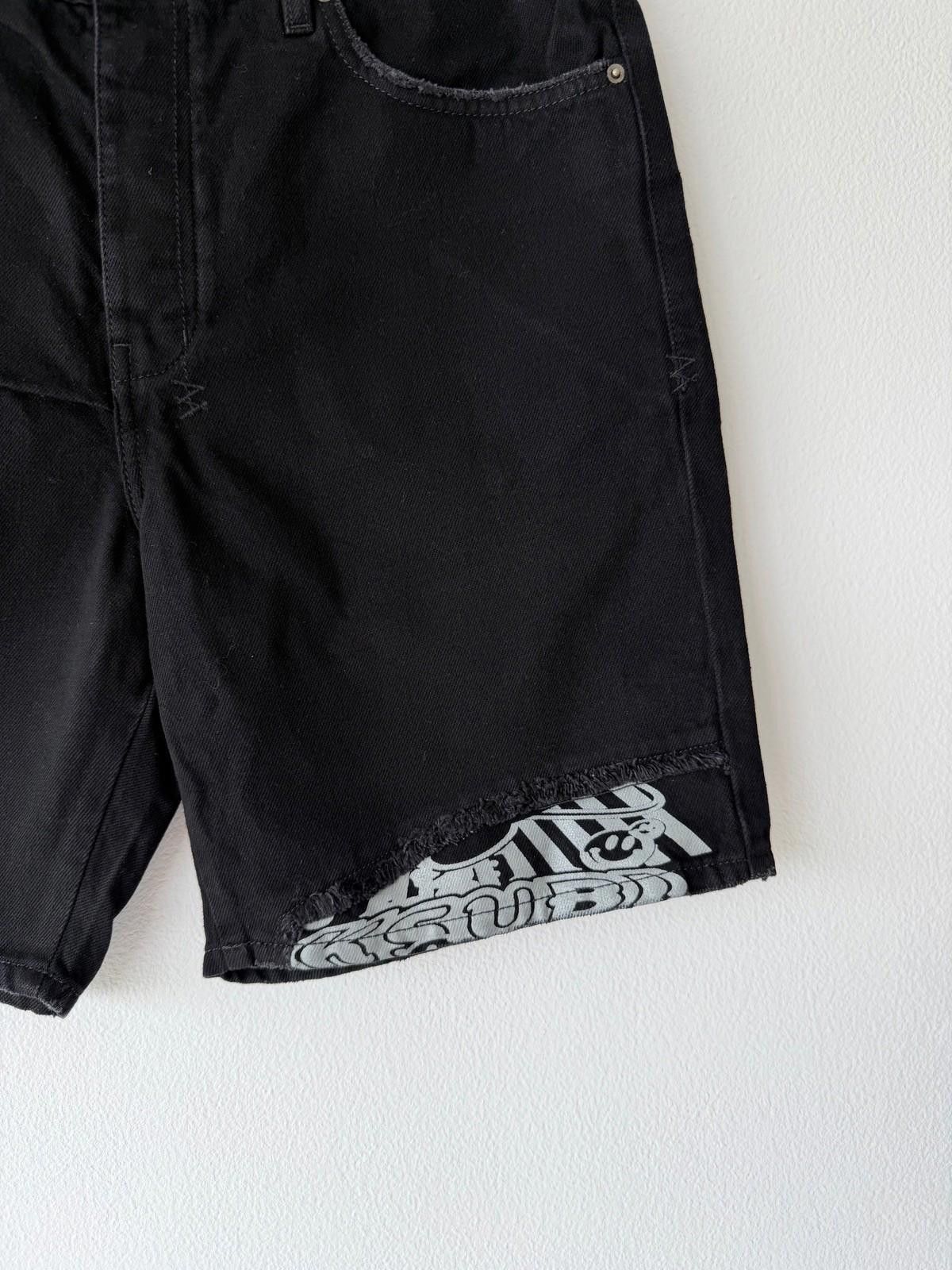 Ksubi new Ksubi mens denim shorts anti k short black pill 32 Size US 32 / EU 48 - 3 Thumbnail