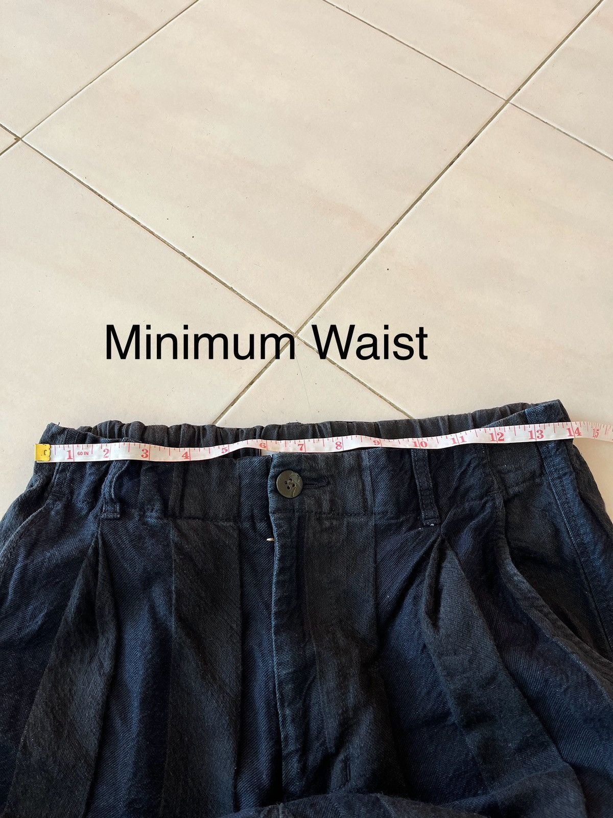 Issey Miyake Issey Miyake Plantation Indigo Linen Cut off Size 30" / US 8 / IT 44 - 8 Thumbnail