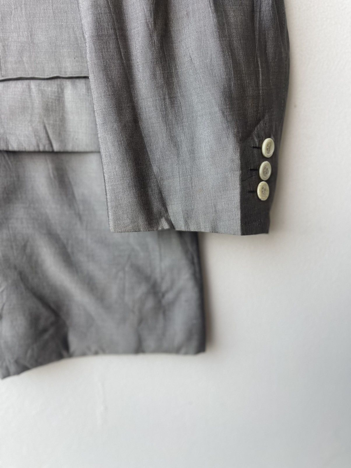 Comme des Garcons Homme Plus ARCHIVAL AD1997 Comme Des Garcons Homme Plus Silk Jacket Size US M / EU 48-50 / 2 - 5 Thumbnail