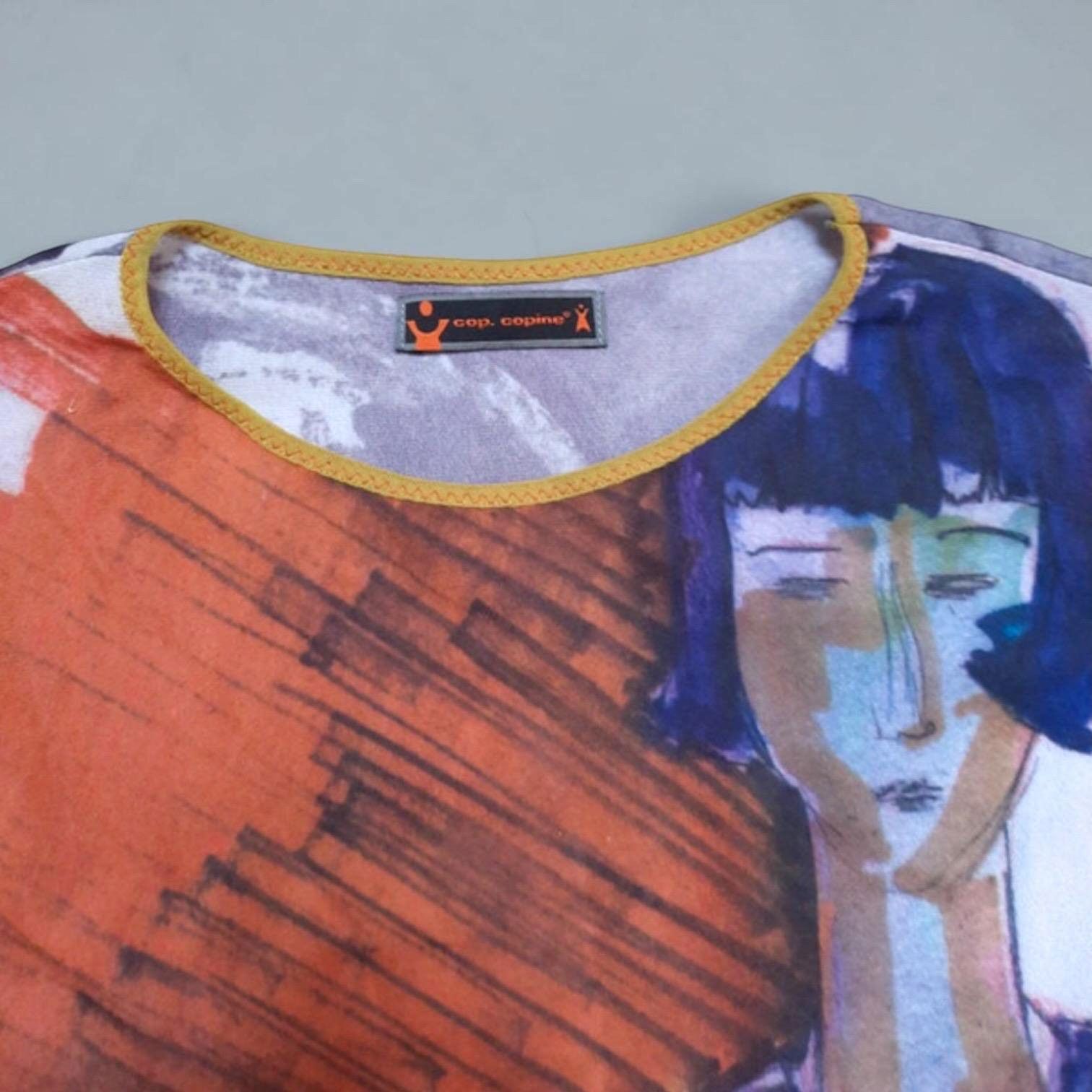 Other The Cop Copine Painted Lady Meshtop Size ONE SIZE - 2 Thumbnail