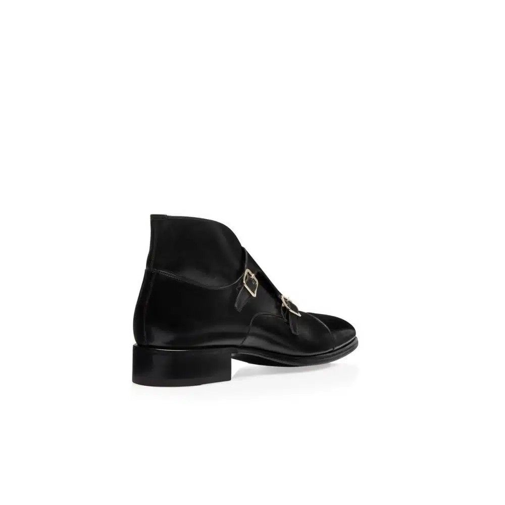Tom Ford o1loc1c0426 J1251 Size: 7 TF / Leather Boots in Black Size US 7 / EU 40 - 4 Thumbnail