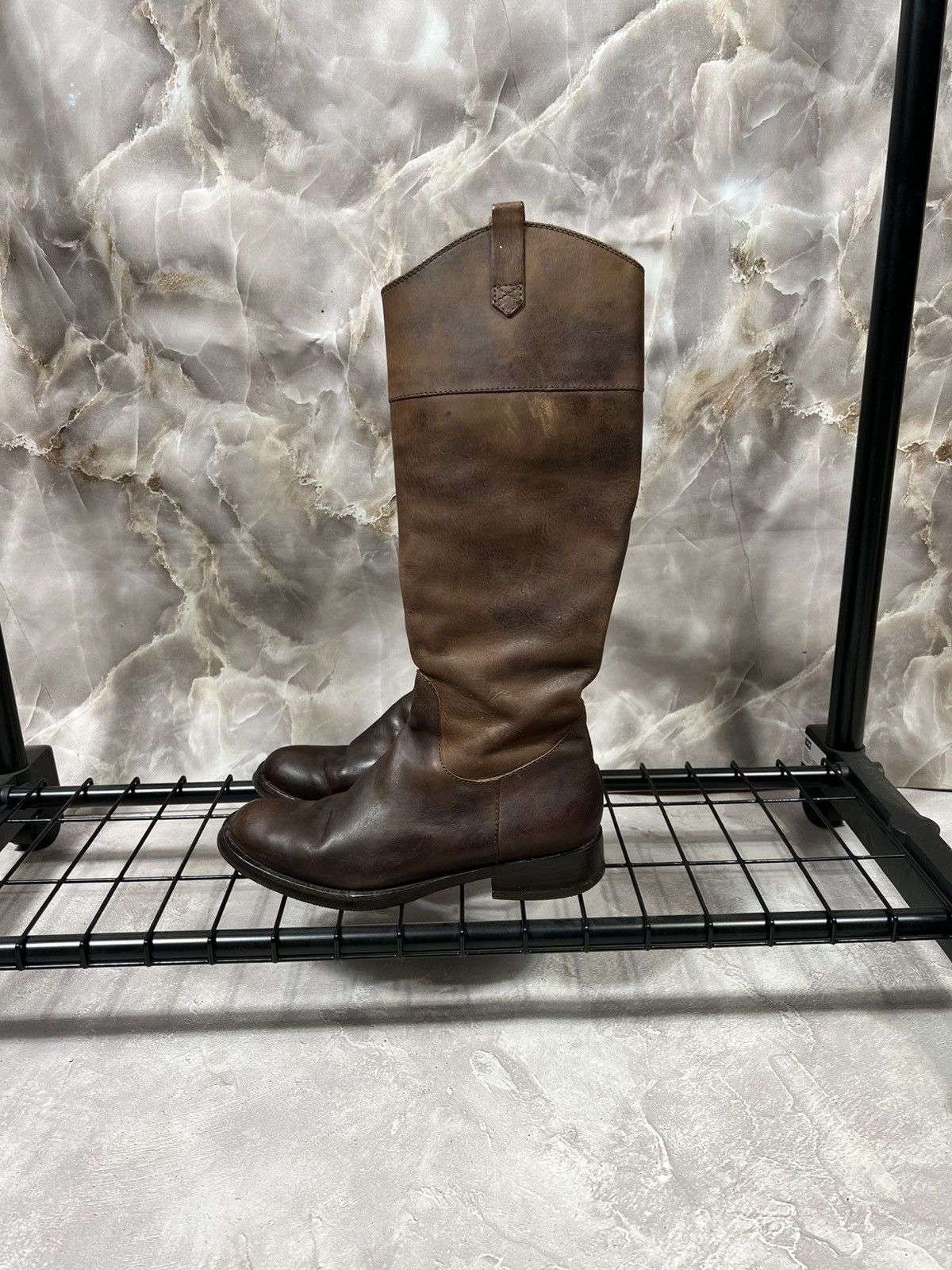 Brunello Cucinelli Vintage Brunello Cucinelli Leather Hight Boot Size US 7.5 / IT 37.5 - 2 Thumbnail