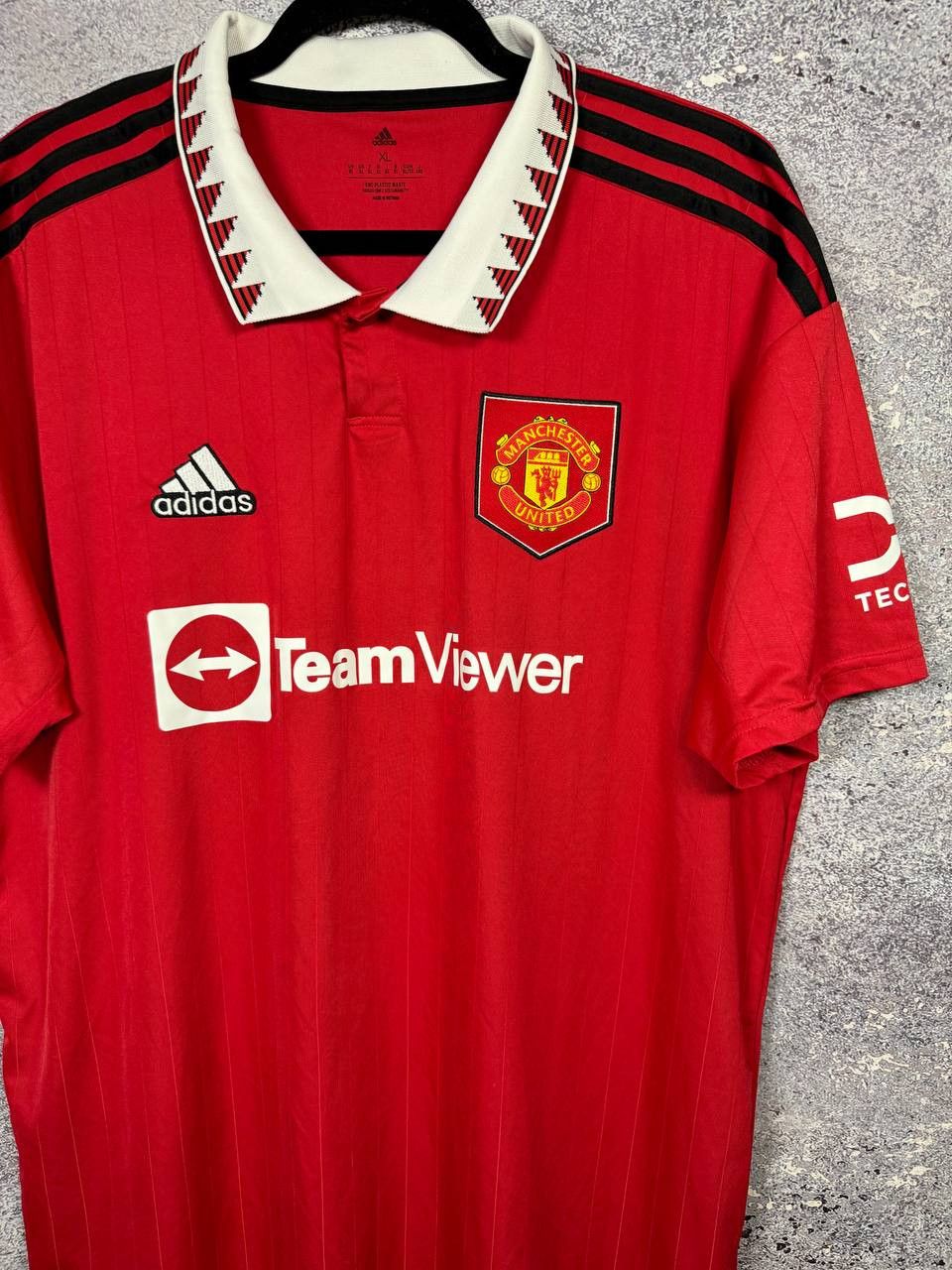 Adidas Manchester United 2022/23 Home Adidas Soccer Jersey XL Size Size US XL / EU 56 / 4 - 3 Thumbnail