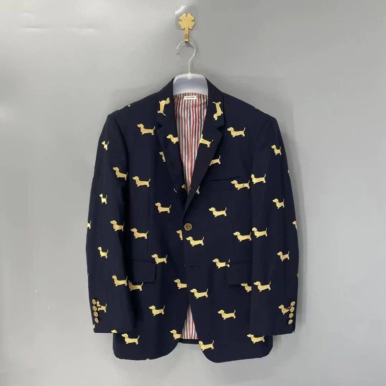 Thom Browne Thom Browne size2 Animal embroidered clothes Size 36S - 1 Thumbnail