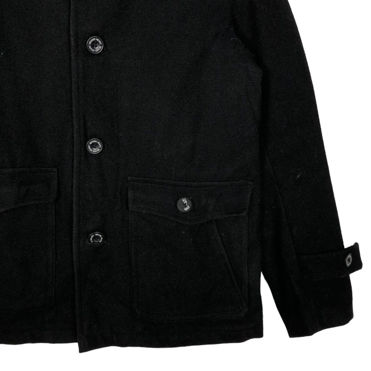 Beams Plus 🔥90’s Vintage Wool Jacket Beams Heart Japan Issey Miyake Size US L / EU 52-54 / 3 - 4 Thumbnail
