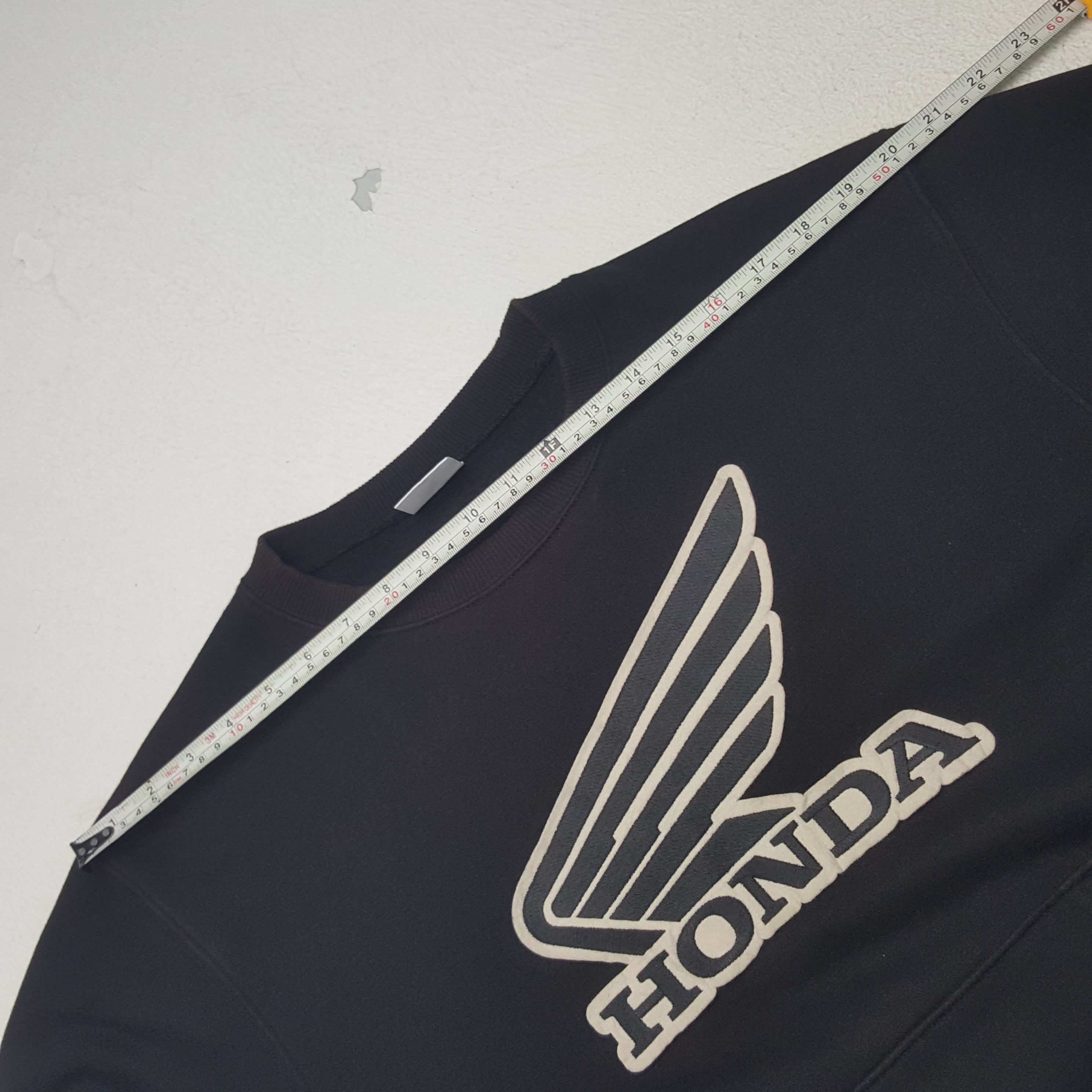 Japanese Brand × Vintage Vintage GU X HONDA Racing Team Japanese Logo Sweatshirt Size US M / EU 48-50 / 2 - 8 Thumbnail