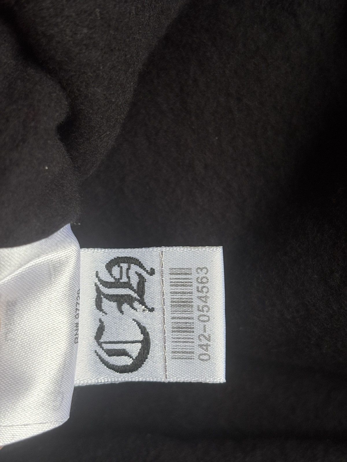 Chrome Hearts Chrome Hearts Black Blue Vertical Logo Hoodie Size US L / EU 52-54 / 3 - 8 Thumbnail