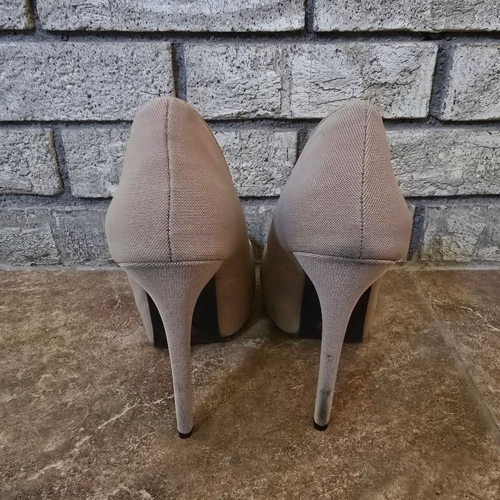 Other Nude | PROMISE | Textured Heels Size US 8 / IT 38 - 4 Thumbnail