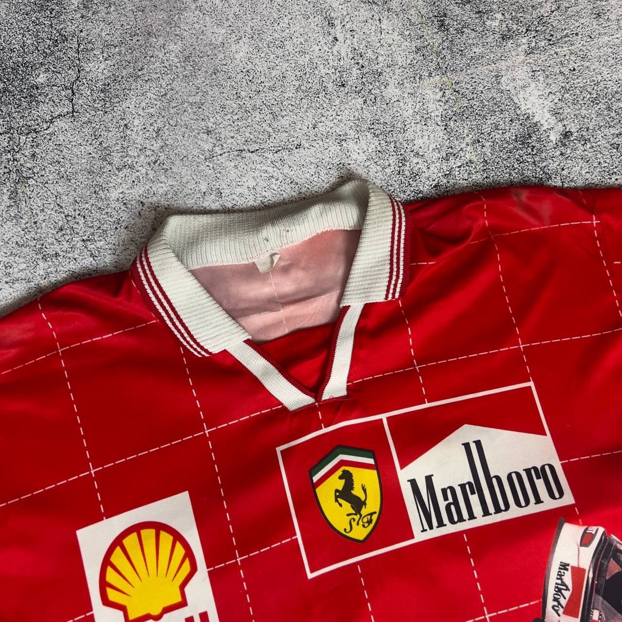 Ferrari Michael Schumacher Ferrari Marlboro Polo Red Men's Size S’ Size US S / EU 44-46 / 1 - 3 Thumbnail