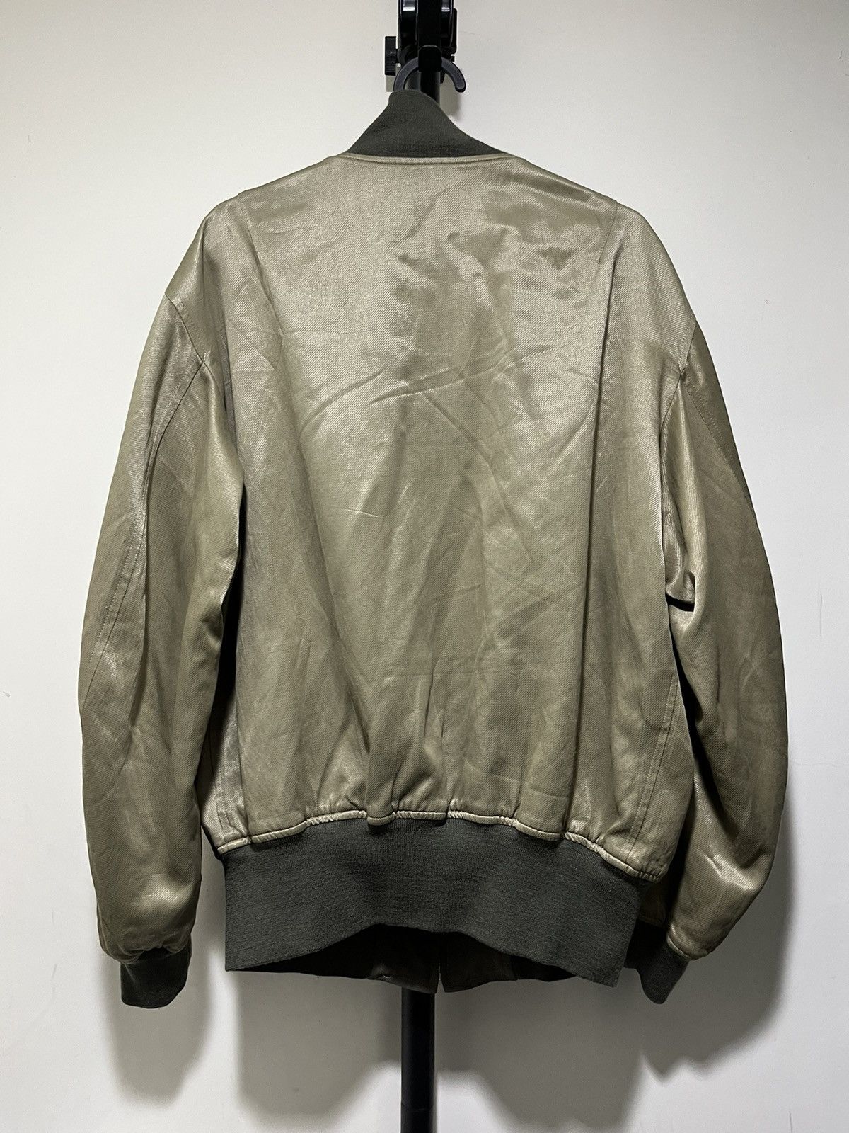 Y's × Y's for Men × Yohji Yamamoto Yohji Yamamoto Bomber Jacket Size US XL / EU 56 / 4 - 4 Thumbnail