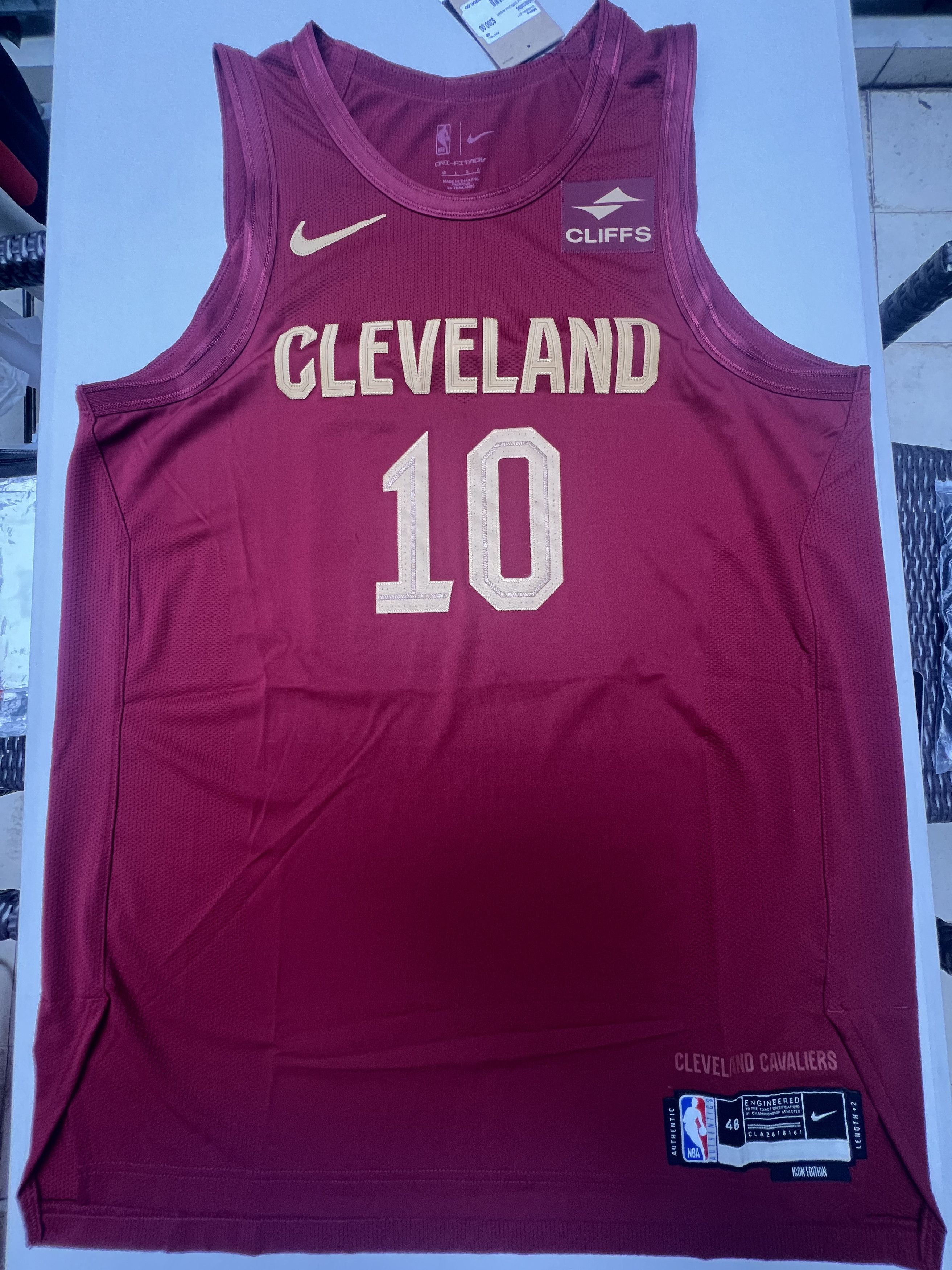 2021 Cleveland Cavaliers Darius Garland Nike Swingman Jersey 2024 Men Size L Dri Fit