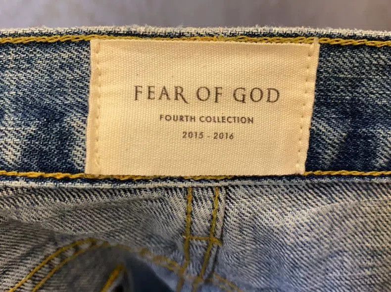 Fear of God Fear of God 4th Season Distressed Jeans. Size US 31 - 3 Thumbnail