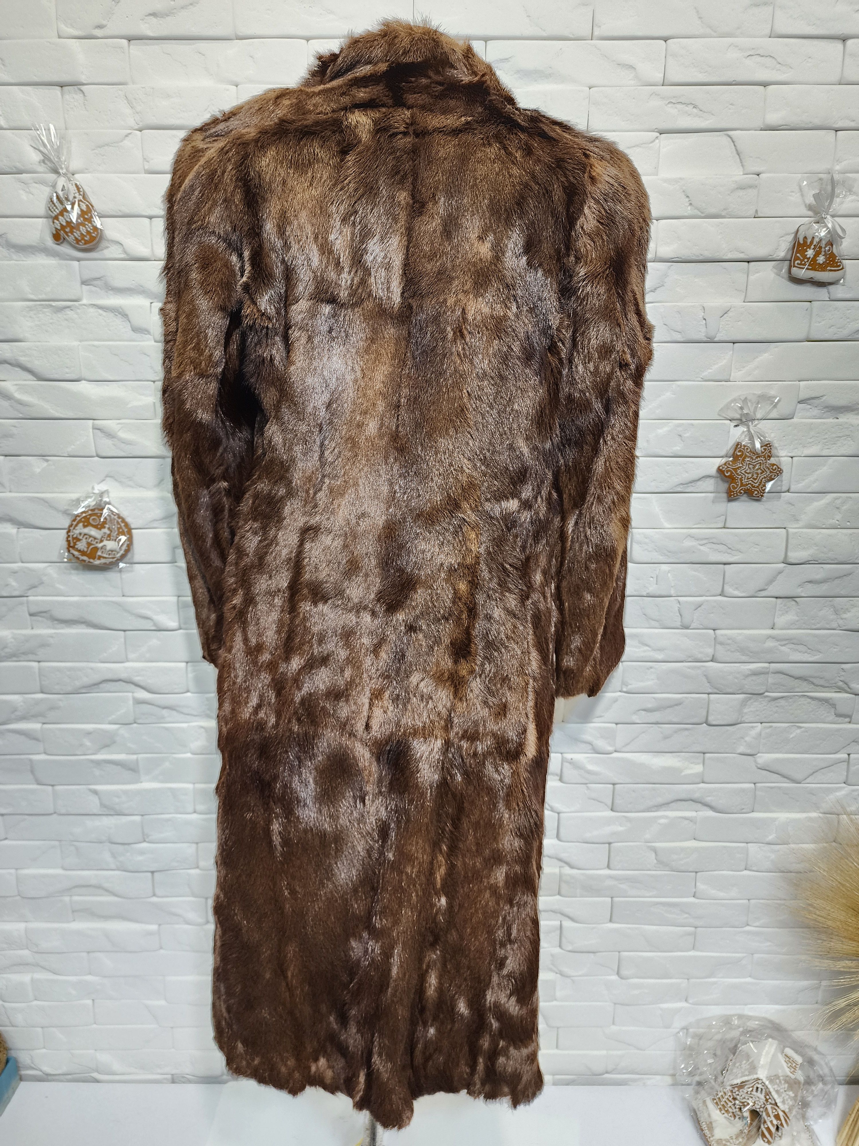 Furla Brown Goat Fur Coat - Women's Vintage Fur Size M / US 6-8 / IT 42-44 - 4 Thumbnail