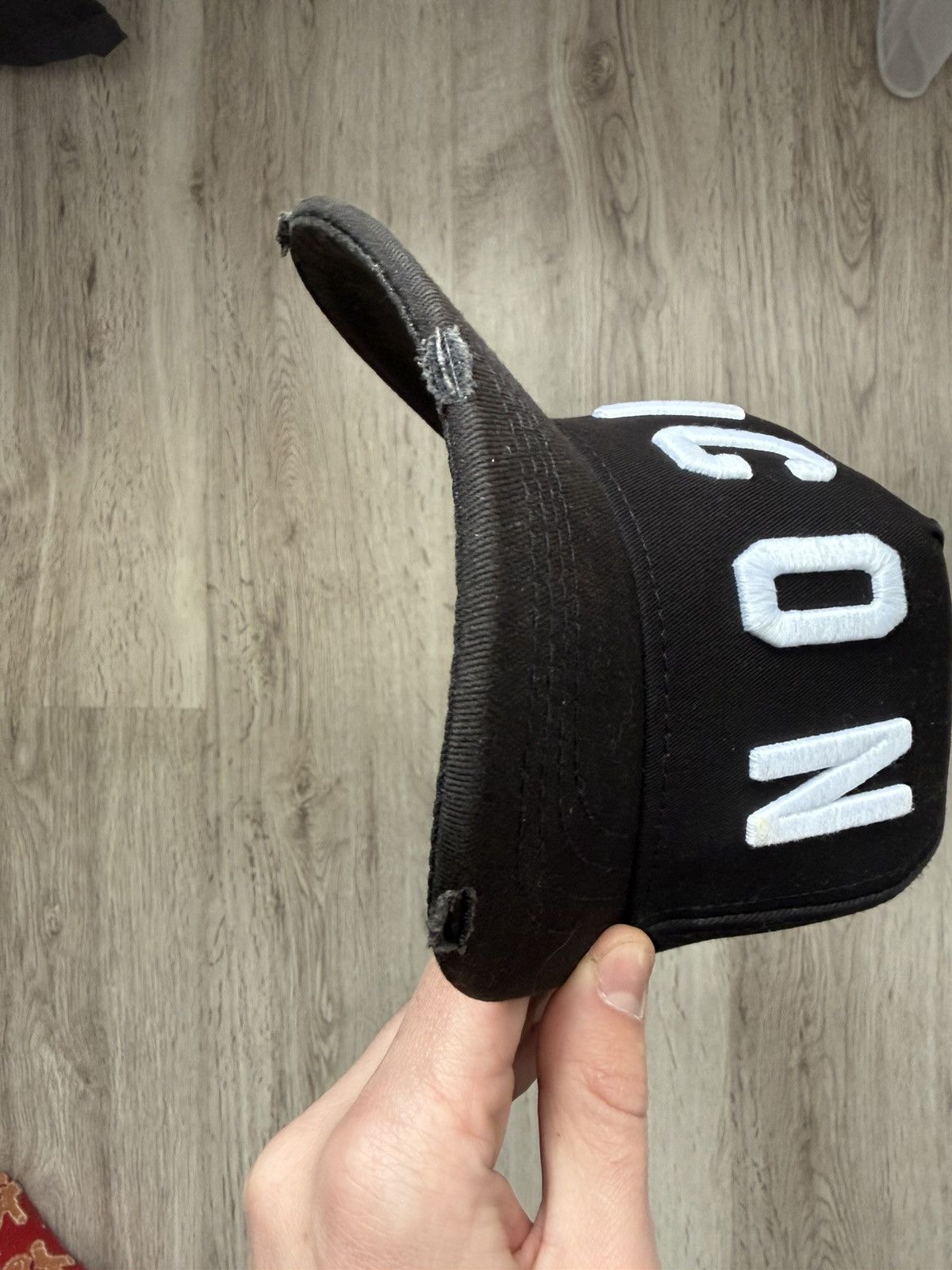Dsquared2 DSQUARED2 ICON Logo Black Baseball Cap Adjustable Size ONE SIZE - 9 Thumbnail