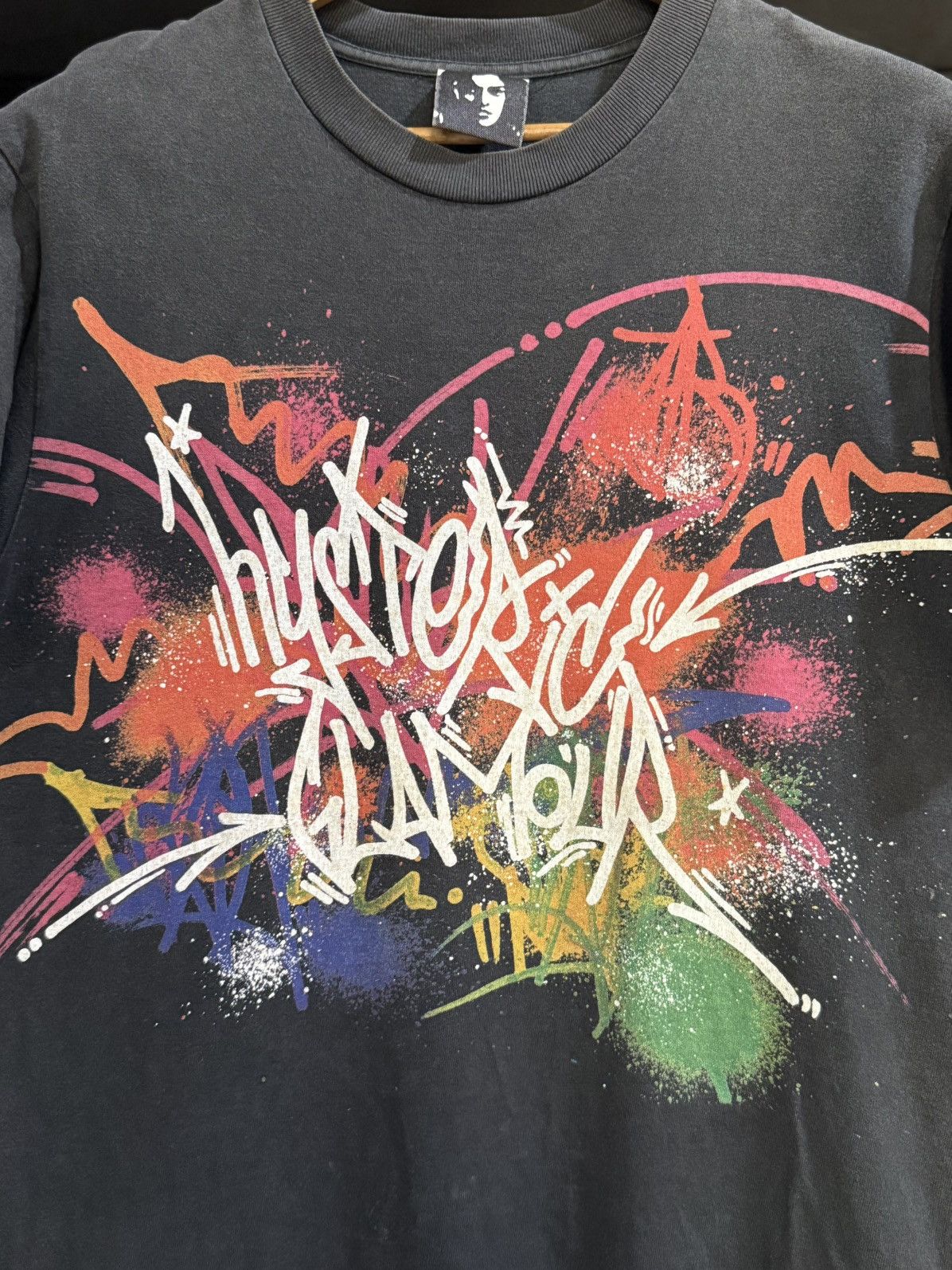 Hysteric Glamour Thrashed Vintage Hysteric Glamour Art Design Sun Faded Tee Size US M / EU 48-50 / 2 - 2 Thumbnail