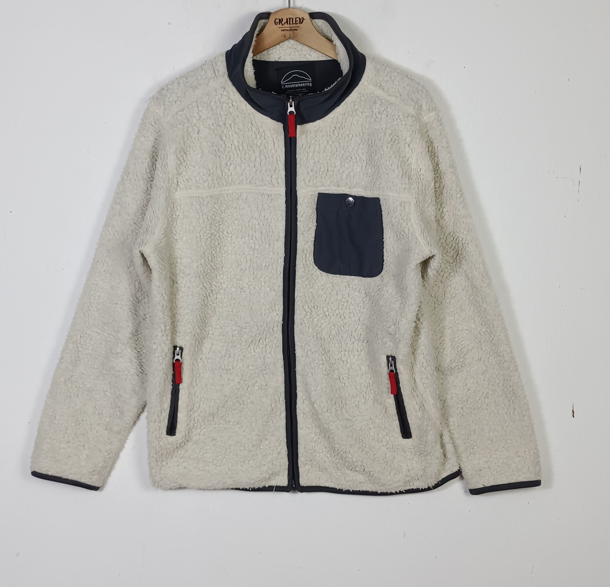 Japanese Brand Cone C.Mountaineering Sherpa Jacket Size US L / EU 52-54 / 3 - 1 Thumbnail
