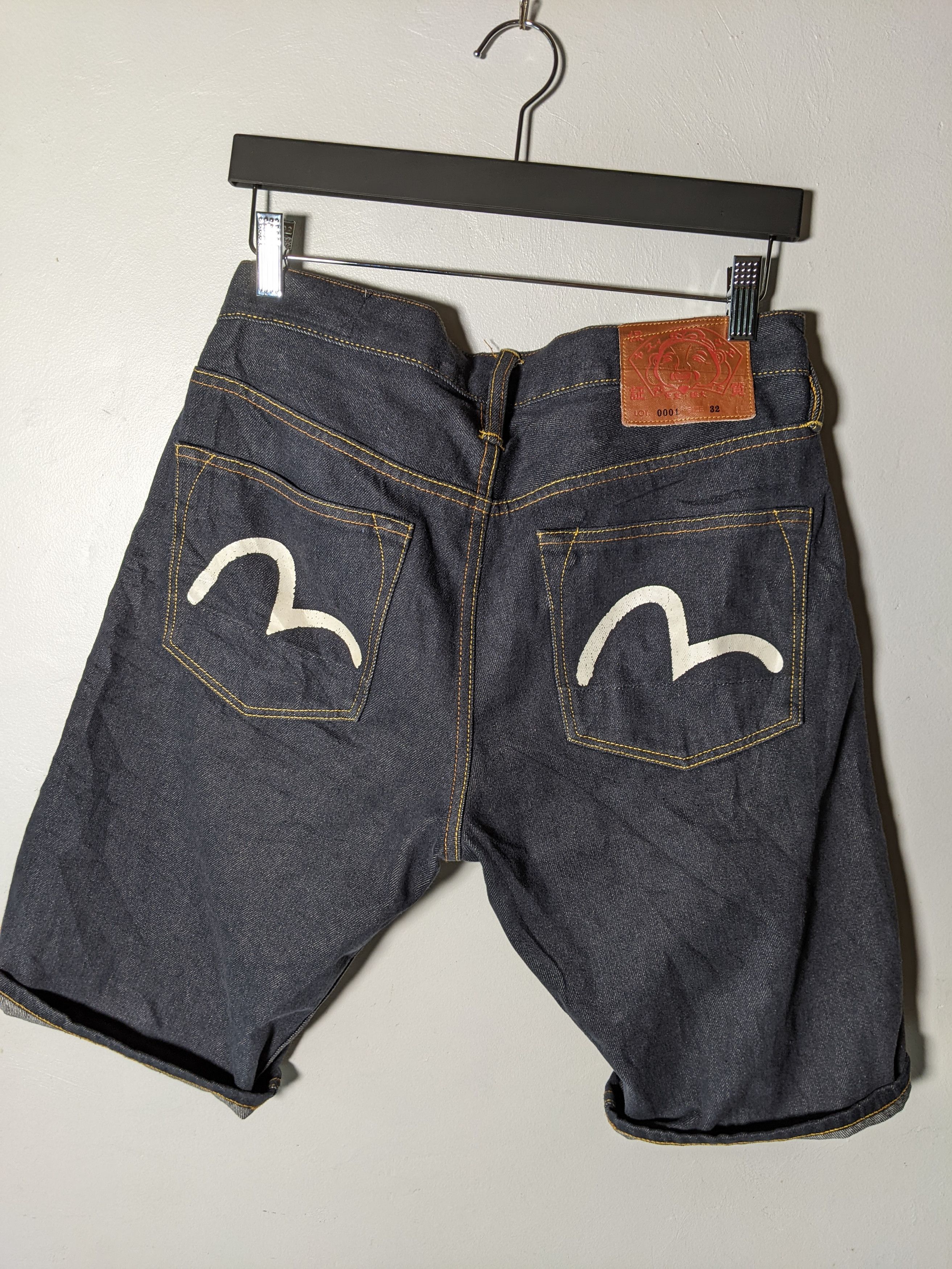 Evisu Evisu Selvedge Seagull Print Short Size US 32 / EU 48 - 1 Thumbnail