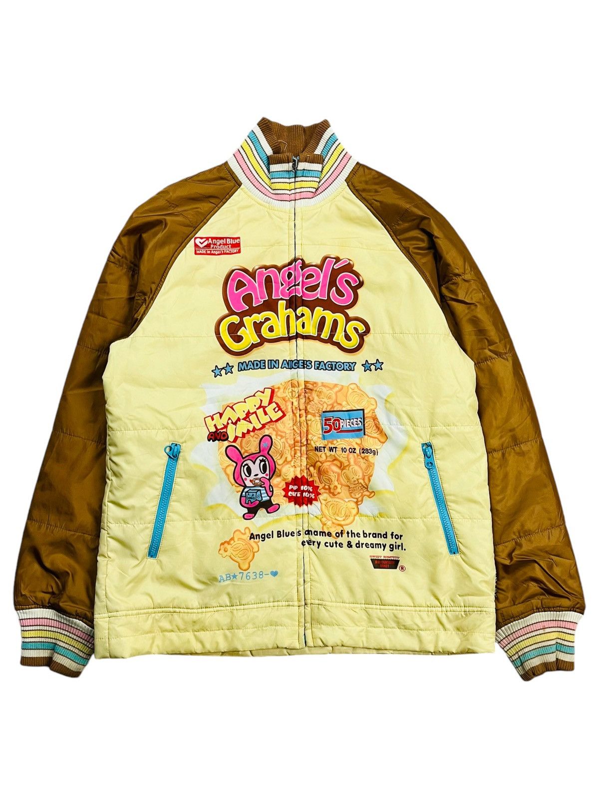 Angel Blue 2000s Angel Blue - Angels Cereal Jacket Size US M / EU 48-50 / 2 - 1 Thumbnail