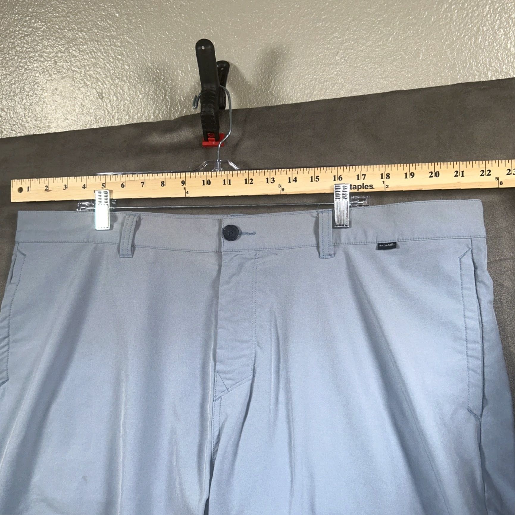 TravisMathew Travis Mathew Shorts Mens 42 Light Blue Stretch Performance Golf Size US 42 / EU 58 - 3 Thumbnail