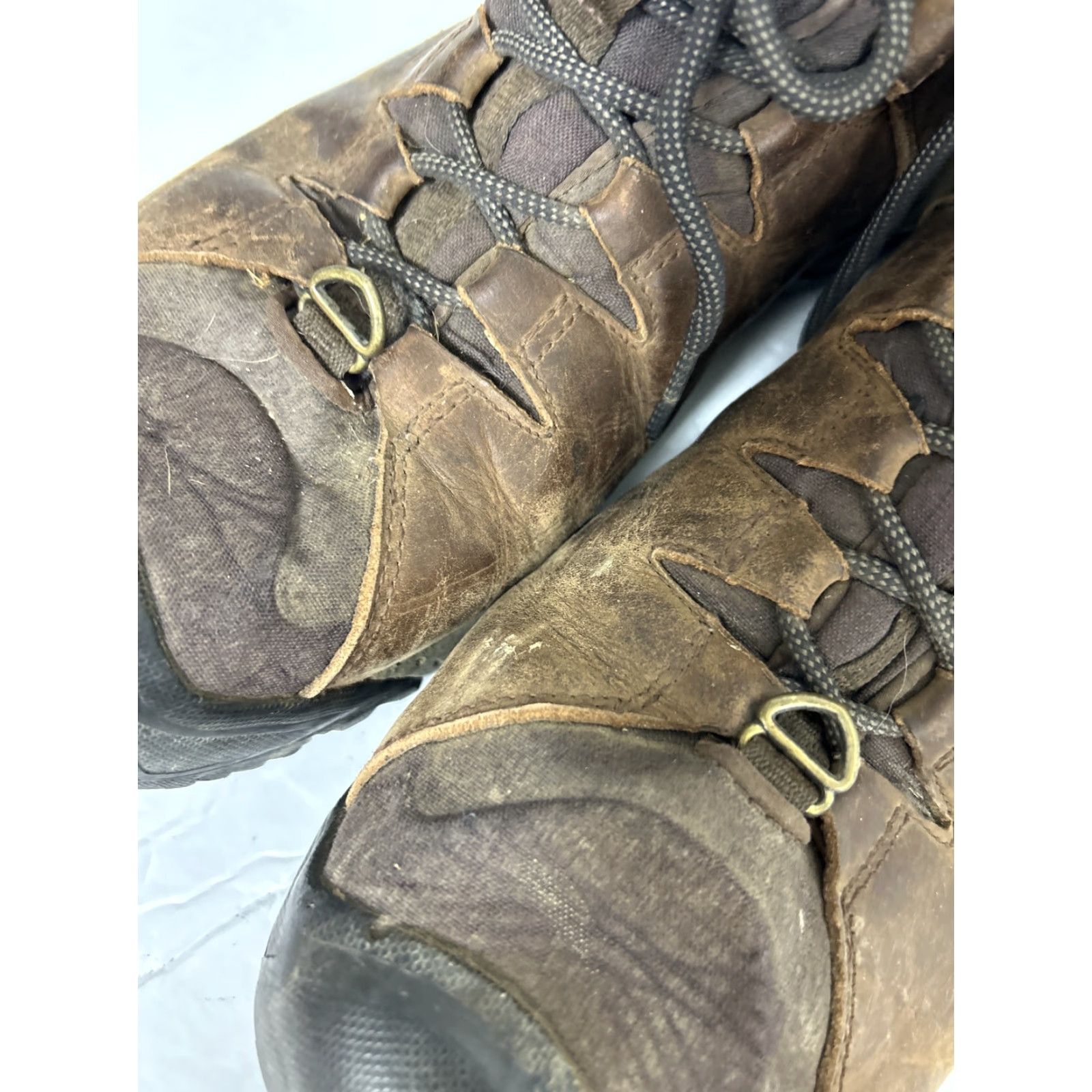 KEEN KEEN Mens Boot Lace Up Waterproof Insulated 100 G Minus 20 Brown Leather 11.5(Size) Combat Shoes Mens Size US 12 / EU 45 - 7 Thumbnail
