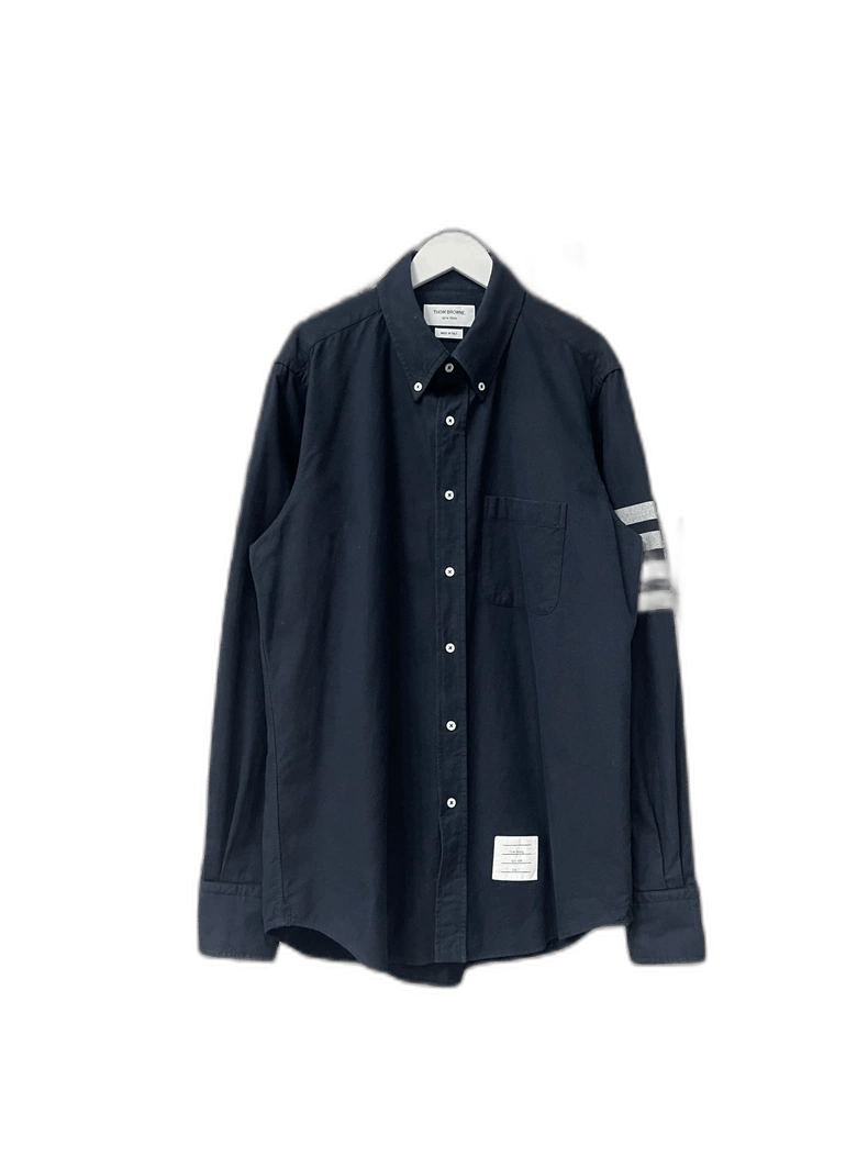 Thom Browne Thom Browne Long Sleeve Button-Up Shirt Size US S / EU 44-46 / 1 - 1 Thumbnail