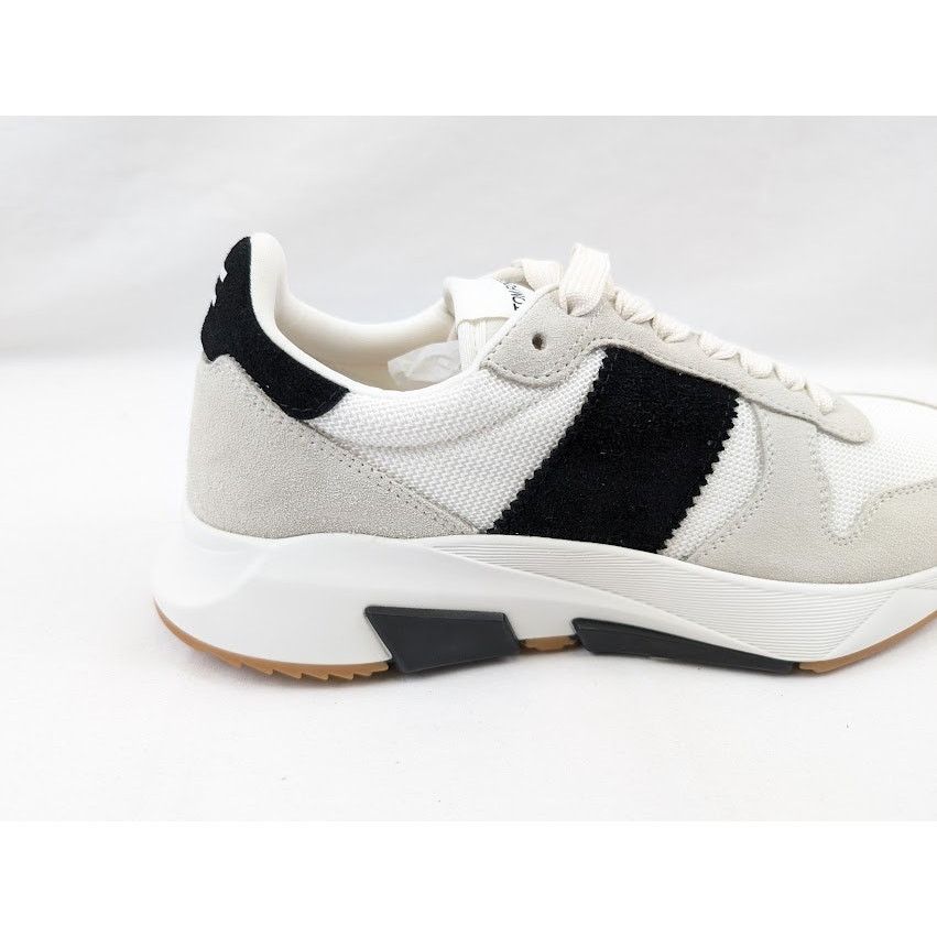 Tom Ford o1rshd1 Low-Top Sneakers in White/Black Size US 9 / EU 42 - 4 Thumbnail