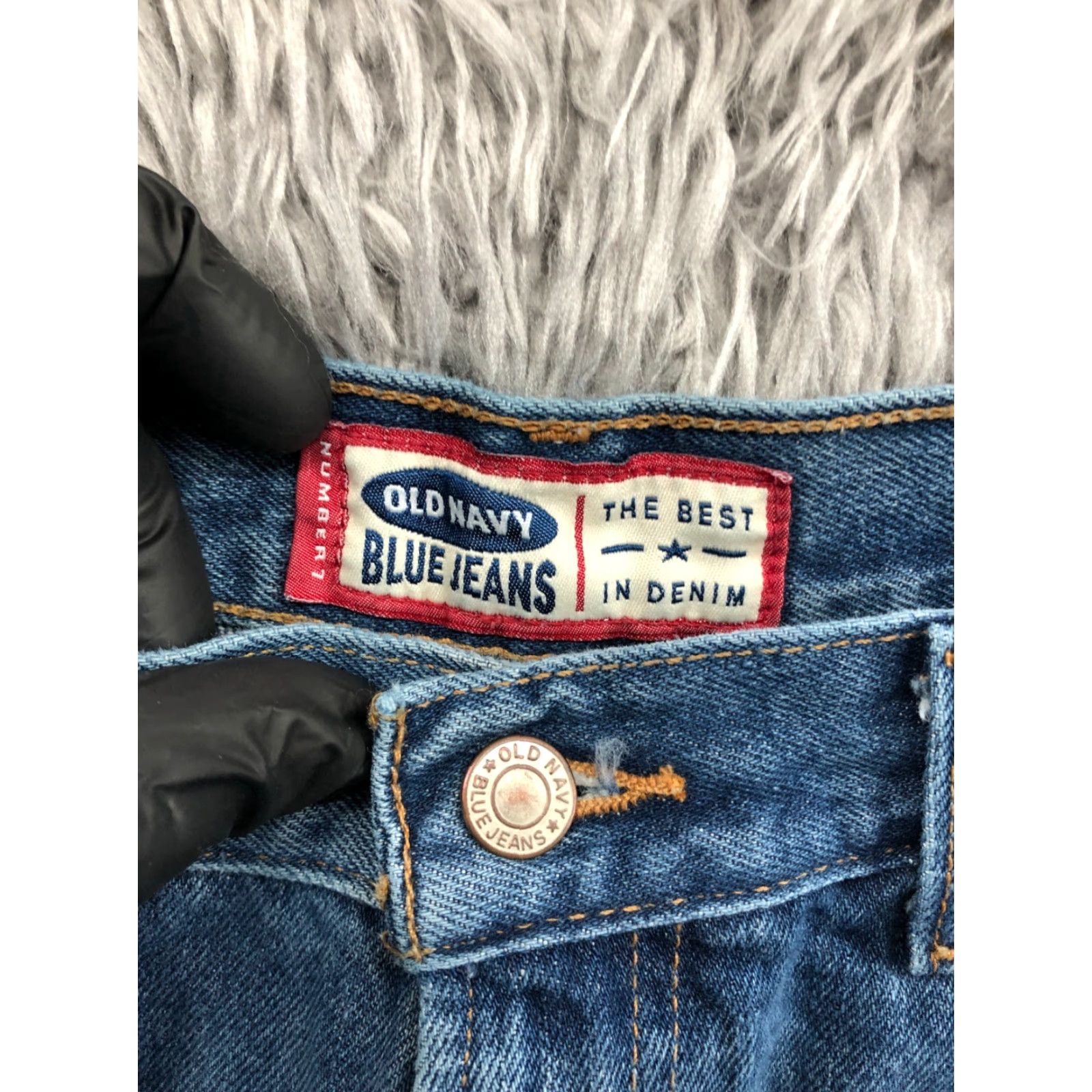 Old Navy Old Navy High Rise Straight Jeans Womens Size 10 Medium Wash Blue Size 32" / US 10 / IT 46 - 7 Thumbnail