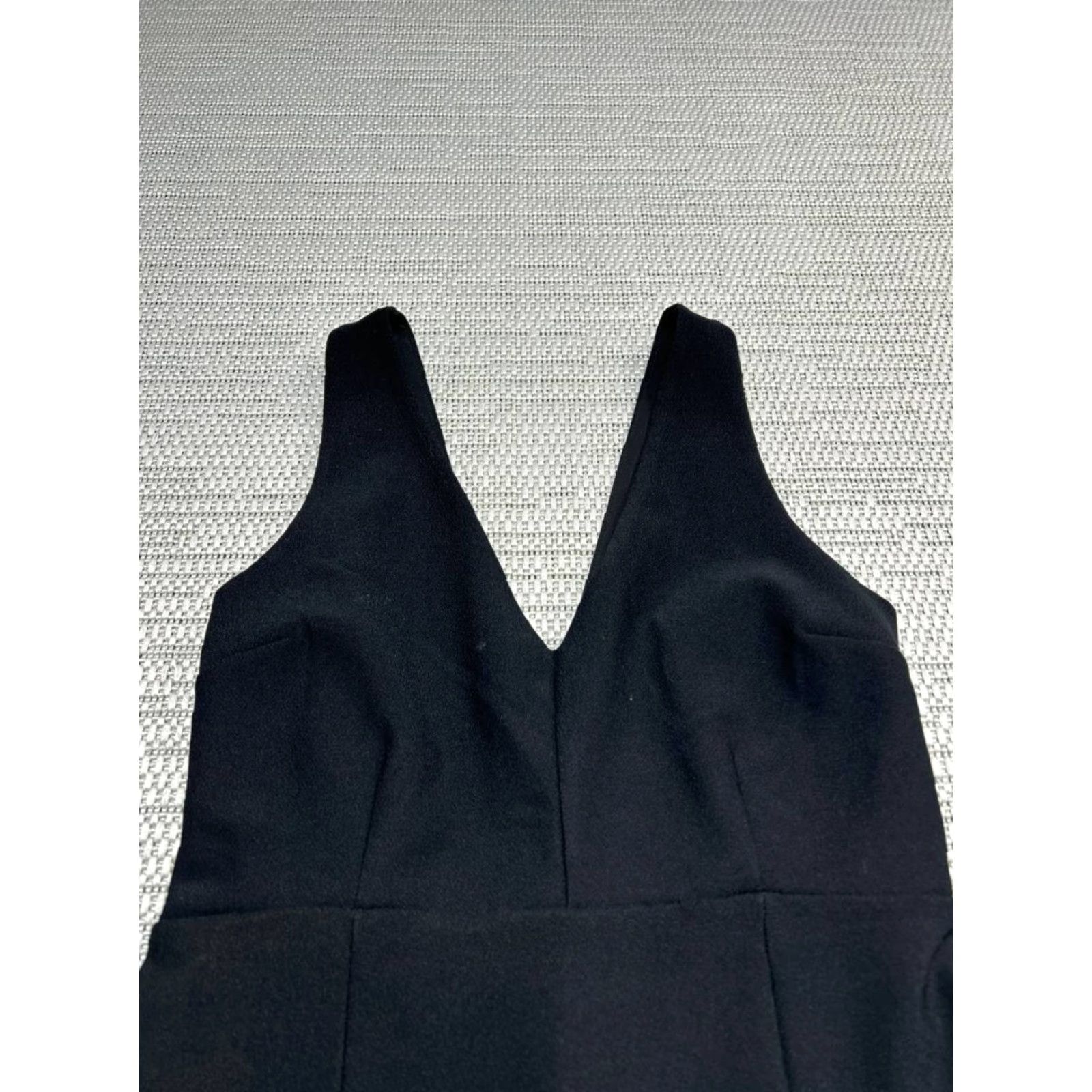 Abercrombie & Fitch Abercrombie & Fitch Dress Blouson Womens Small Petite Black Midi Size S / US 4 / IT 40 - 2 Thumbnail