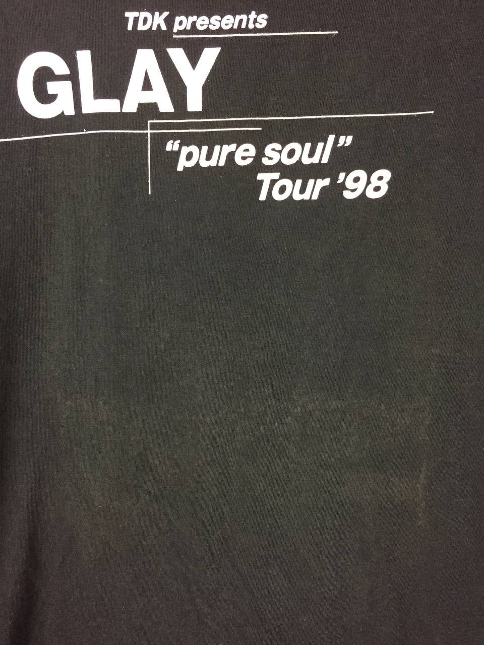 Band Tees Vtg Glay Japanese Rock Band Pure Soul Tour 98 Concert Tee Size US L / EU 52-54 / 3 - 5 Thumbnail