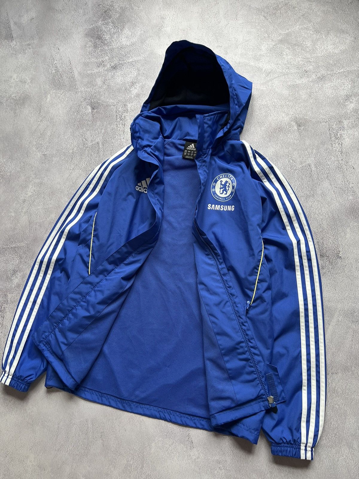 Adidas Vintage Adidas Chelsea Football Jacket Track Top Size S Size US S / EU 44-46 / 1 - 6 Thumbnail