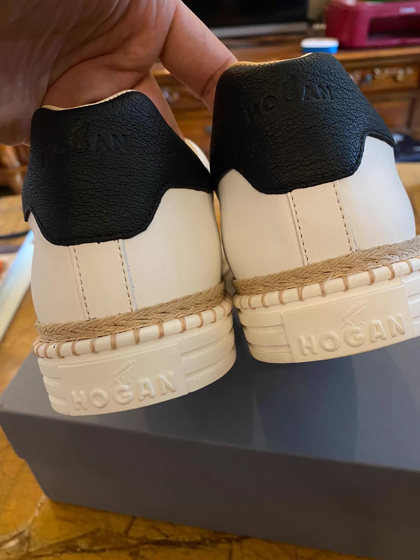 Hogan HOGAN White Dad Sneaker UK7 New Authentic Size US 8 / EU 41 - 4 Thumbnail