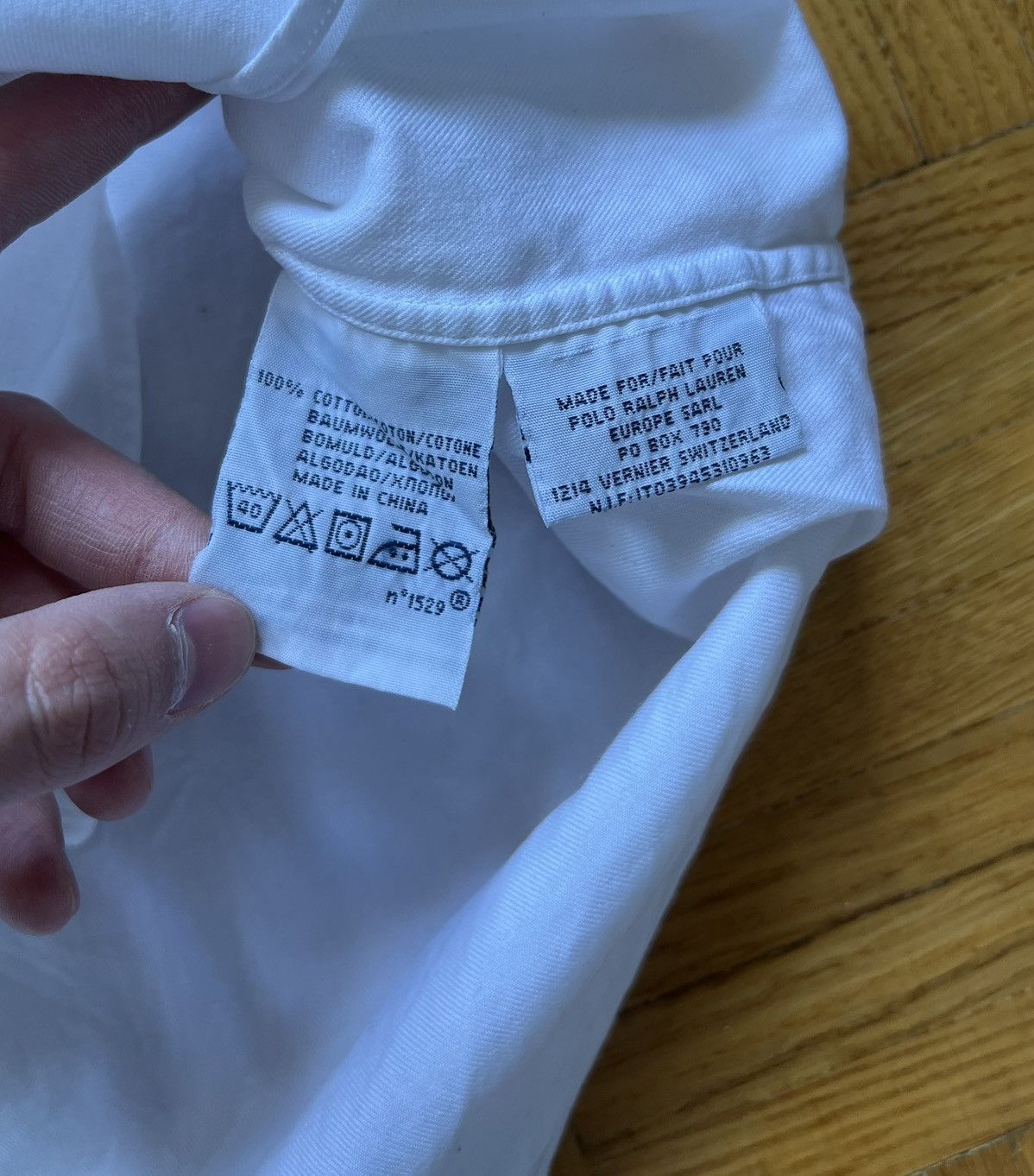 Polo Ralph Lauren Shirt Polo Ralph Lauren Regent Custom Fit White Small Logo Size US M / EU 48-50 / 2 - 4 Thumbnail