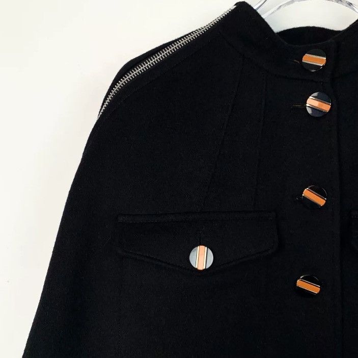 Louis Vuitton Louis Vuitton Lv black wool coat, cape jacket2412-Nextarrow Size US M / EU 48-50 / 2 - 3 Thumbnail