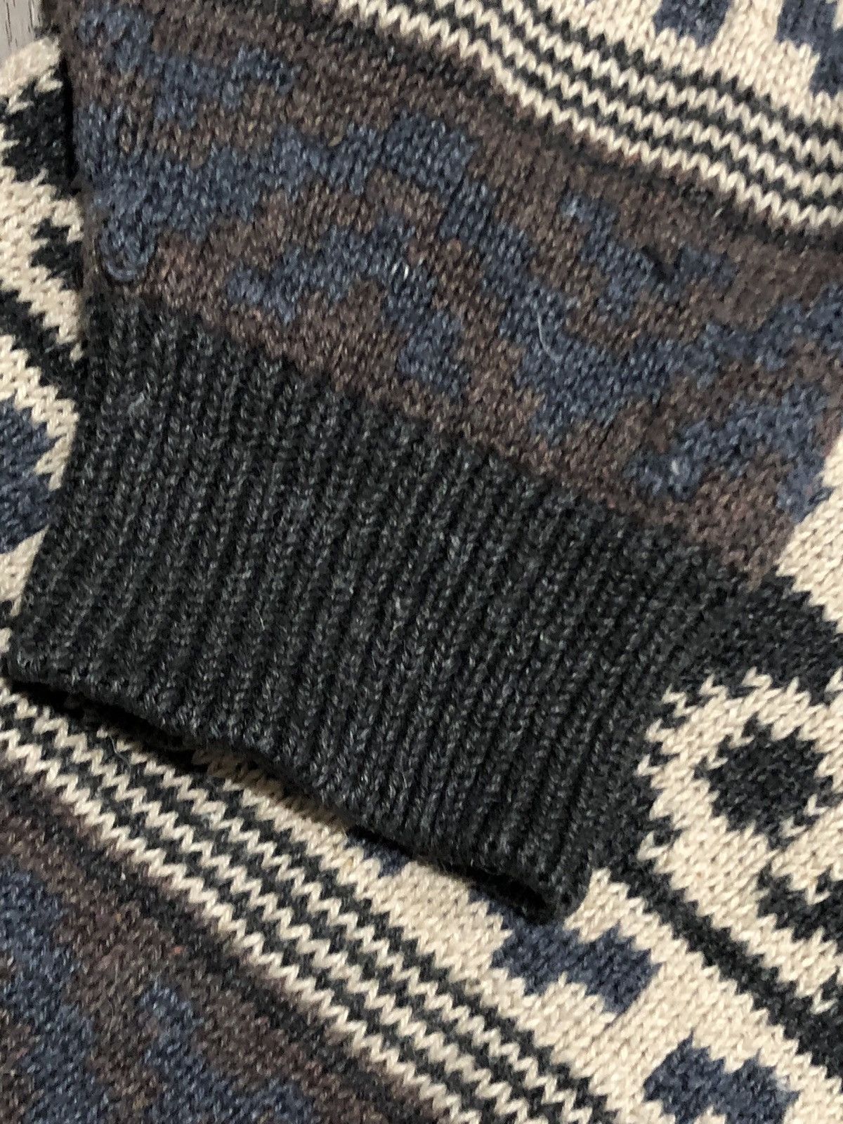 Vintage Vtg 90s Duplex Designs Navajo Aztec Western Pattern Sweater Size US L / EU 52-54 / 3 - 4 Thumbnail