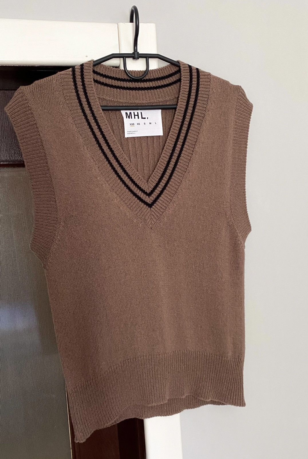 Margaret Howell MHL Margaret Howell Brown Knitted Wool Vest Size XS / US 0-2 / IT 36-38 - 5 Thumbnail