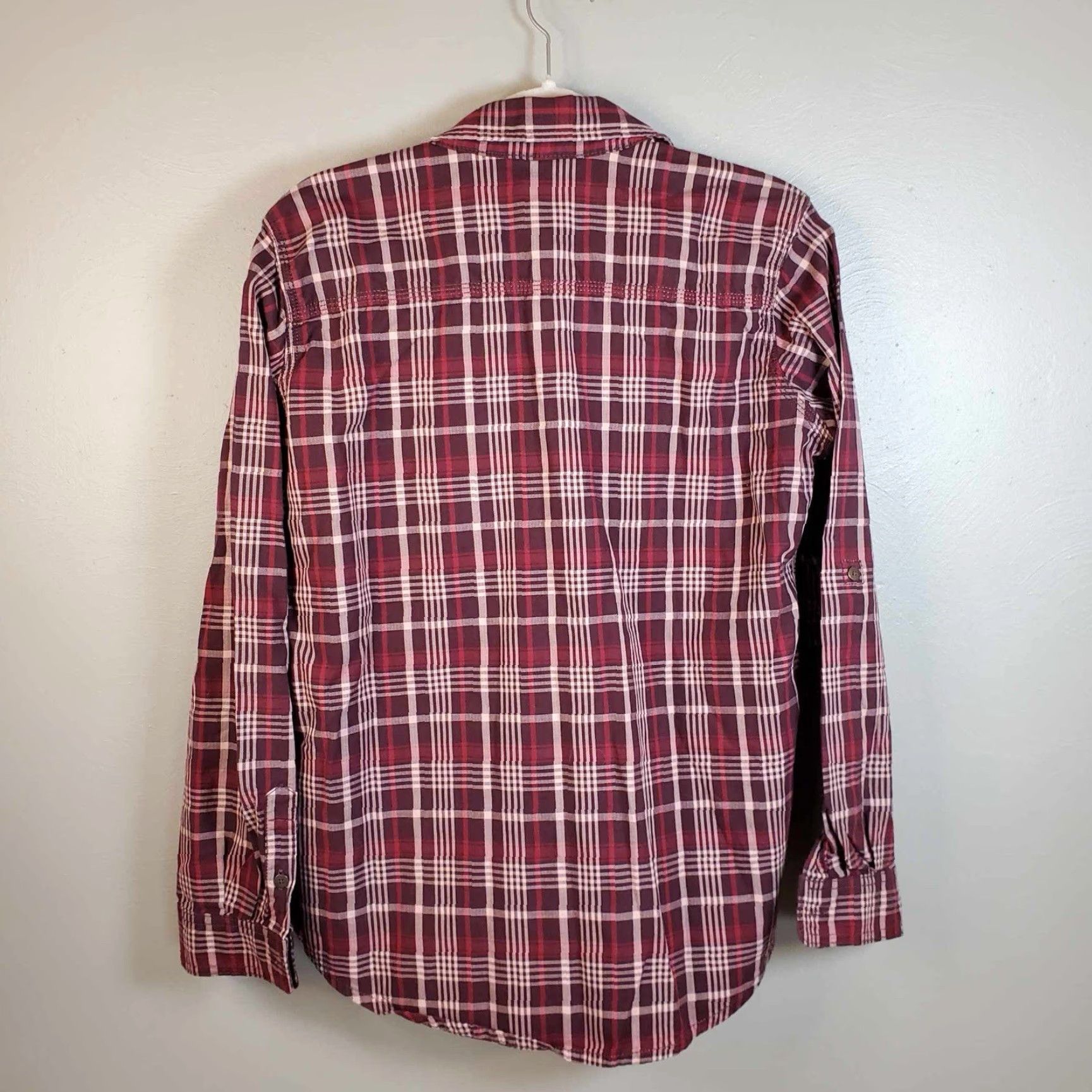Carhartt Carhartt Shirt Womens Size M Red Plaid Flannel Button-Up Long Sleeve Size M / US 6-8 / IT 42-44 - 8 Thumbnail