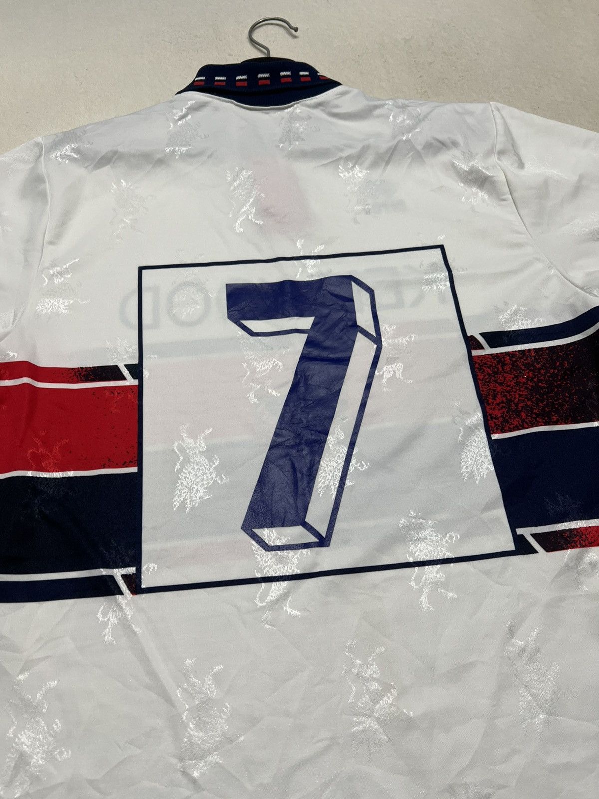 Errea Genoa 1994 Errea Away Jersey #KazuyoshiMiura 7 Size US L / EU 52-54 / 3 - 7 Thumbnail