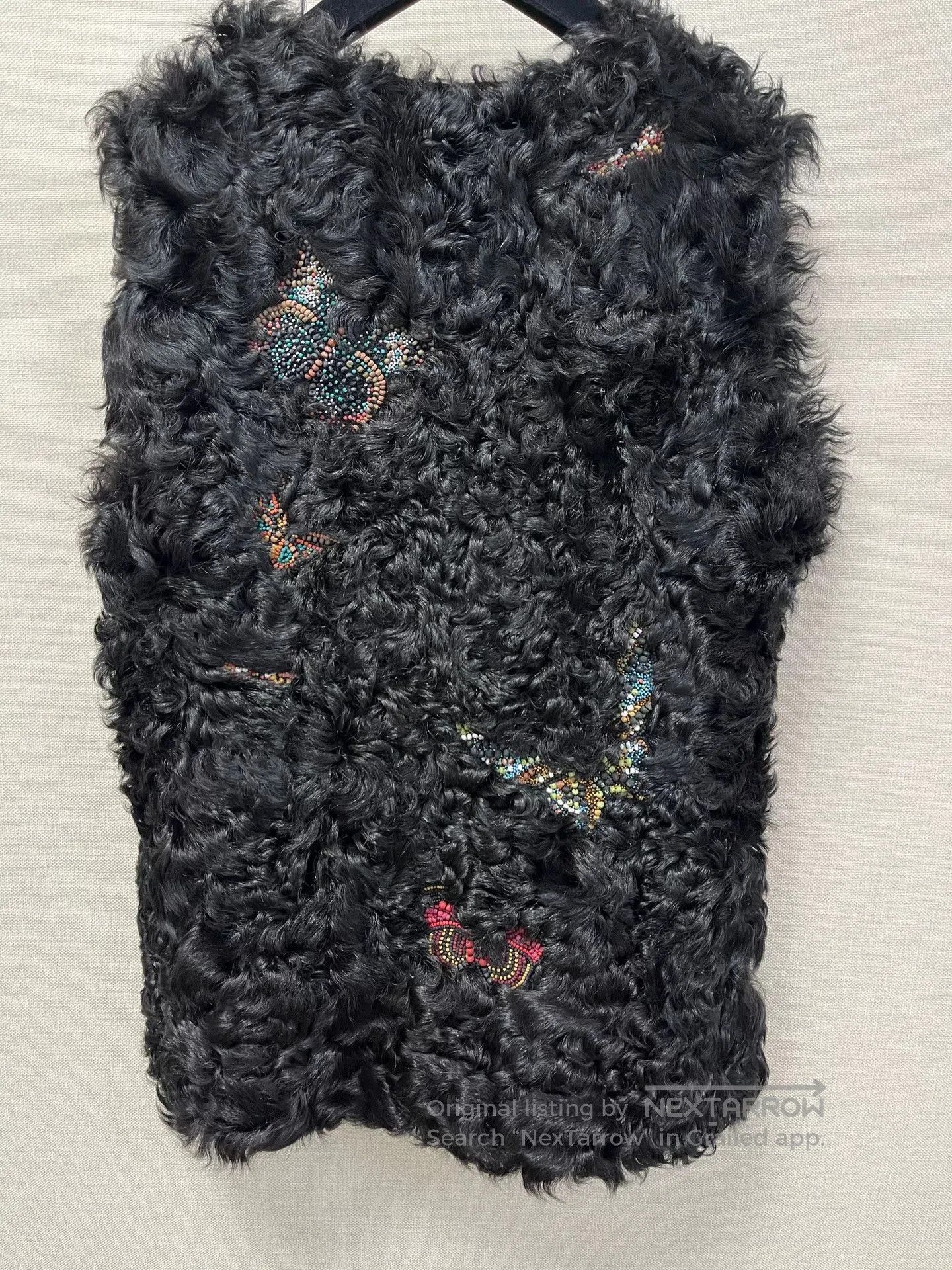 Valentino Valentino Shearling Embellished Vest. Size US L / EU 52-54 / 3 - 2 Thumbnail