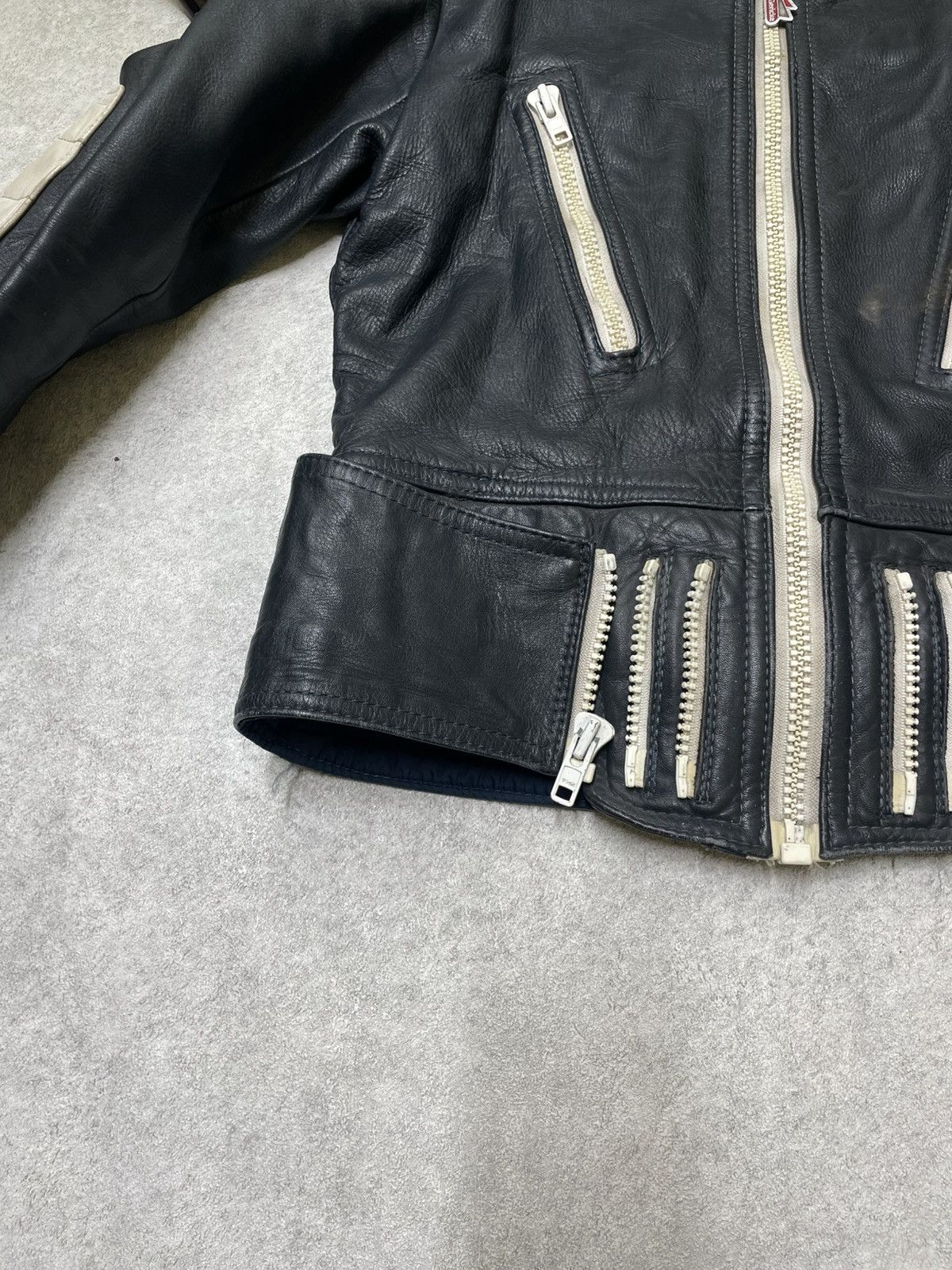 Hein Gericke Hein Gericke VTG Speed Team Racing Moto Hype Jacket Beige Size US M / EU 48-50 / 2 - 8 Thumbnail