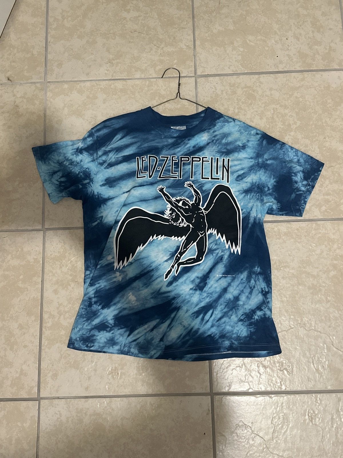Vintage Vintage Led-Zeppelin 1984 “Tie-Dyed” Size US M / EU 48-50 / 2 - 1 Thumbnail
