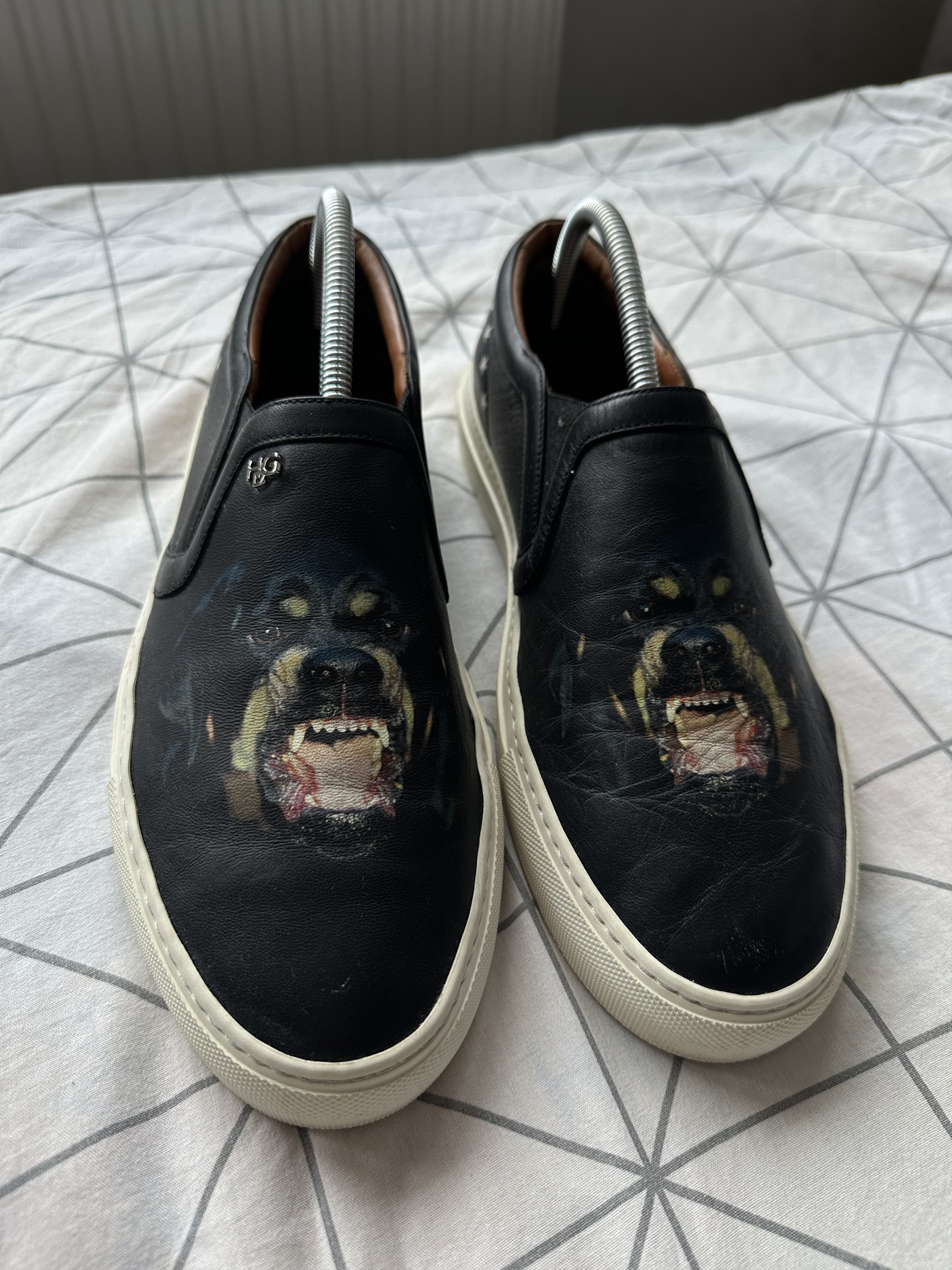 Givenchy SS13 Givenchy Rottweiler Leather Slip Ons by Riccardo Tisci Size US 9 / EU 42 - 2 Thumbnail