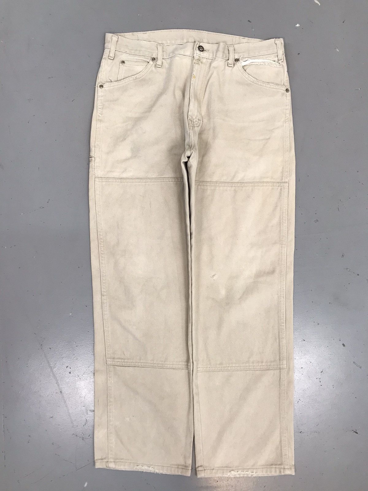 Dickies × Vintage Vintage Dickies double knee denim Size US 34 / EU 50 - 2 Thumbnail