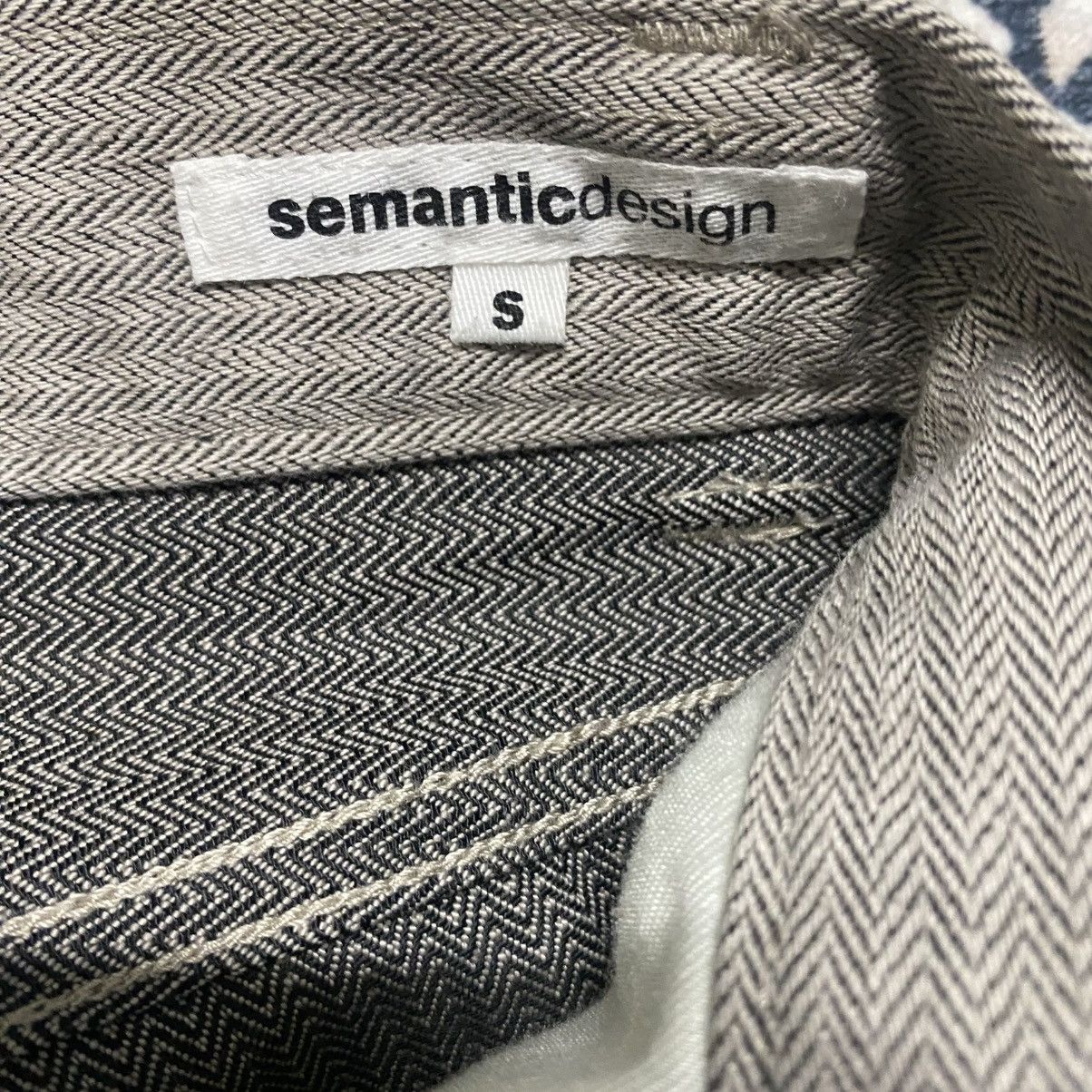 semanticdesign Semantic Design Stripe Denim Flare Jeans Size US 28 / EU 44 - 19 Thumbnail