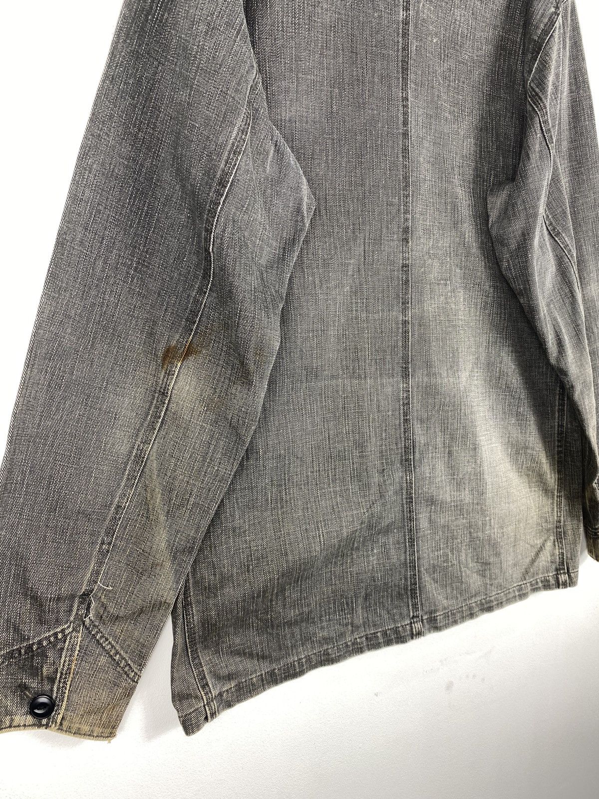 United Arrows Vintage Y2K Denim Chore Jacket Workwear Style Button Up Size US L / EU 52-54 / 3 - 6 Thumbnail