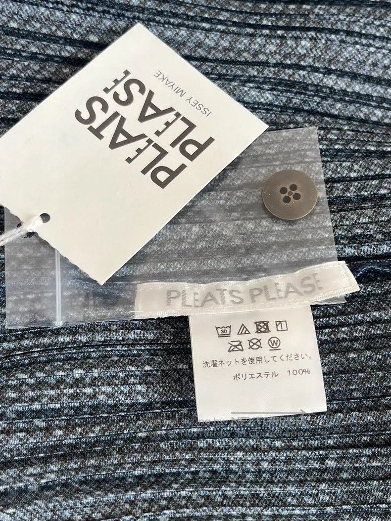 Issey Miyake Issey Miyake Blue Jacket Size L / US 10 / IT 46 - 3 Thumbnail