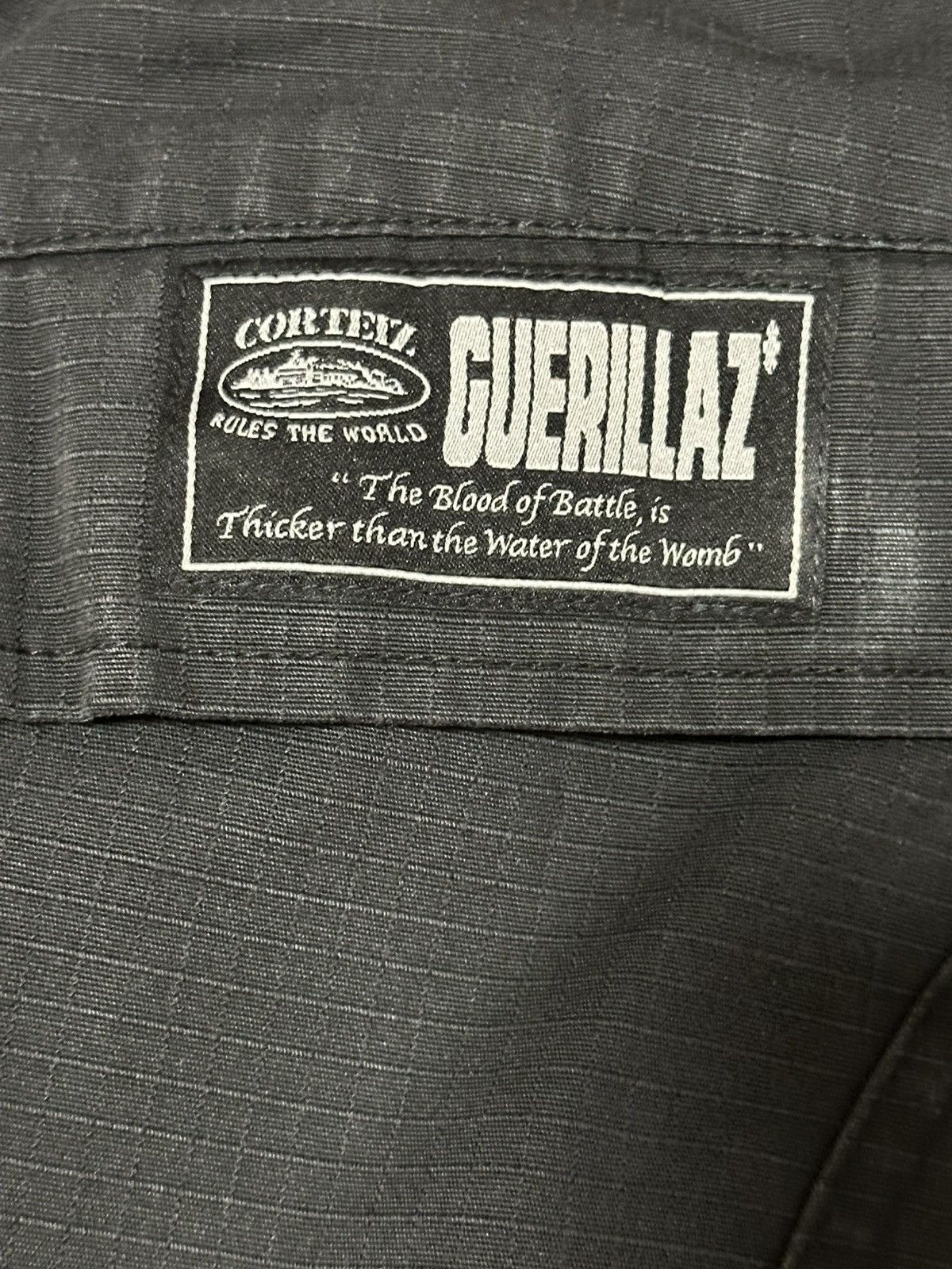 Corteiz Cortiez Black Guerillaz Cargo Pants Size US 30 / EU 46 - 6 Thumbnail