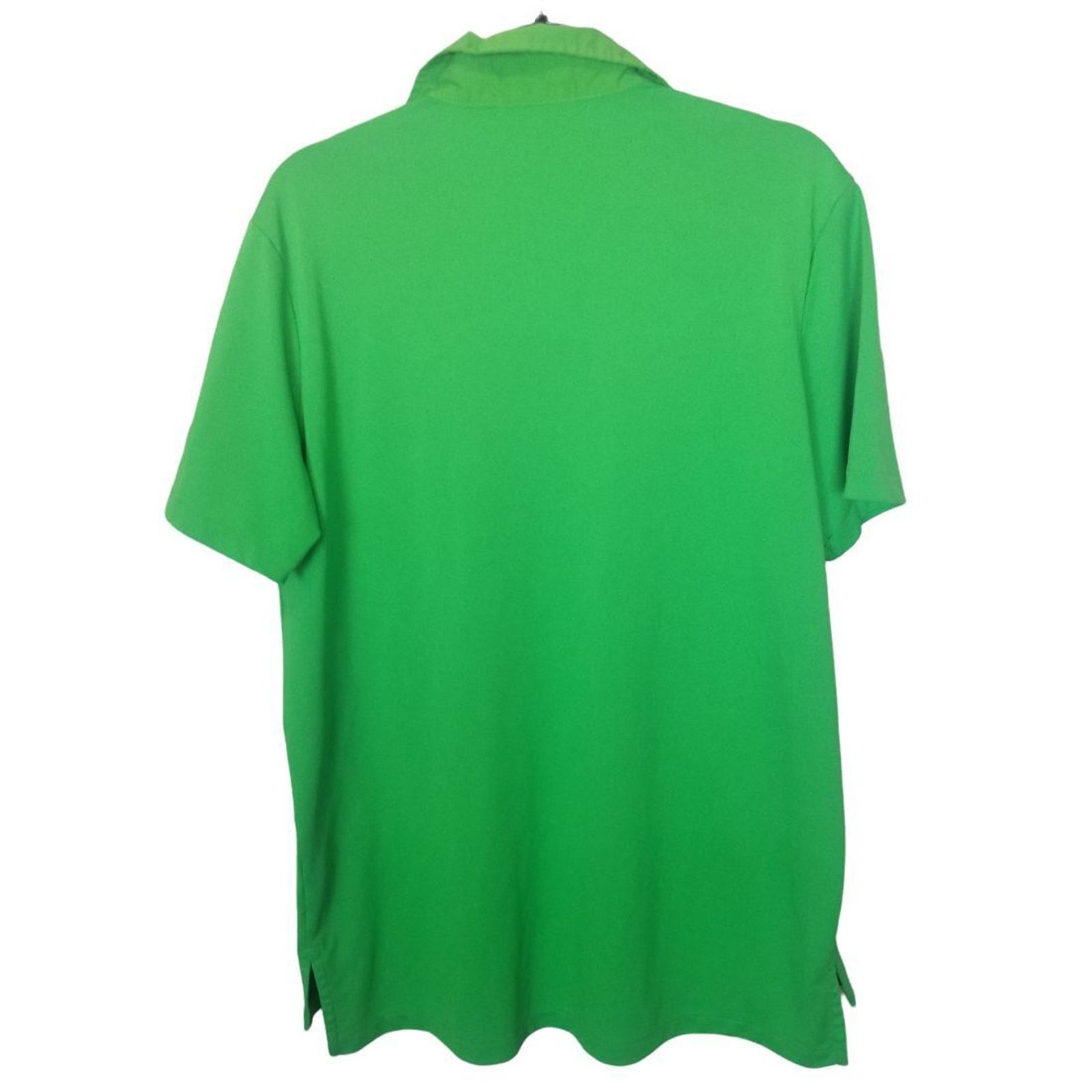 RLX Ralph Lauren RLX Ralph Lauren Mens Kelly Green Golf Polo Shirt M Stretch Size US M / EU 48-50 / 2 - 8 Thumbnail